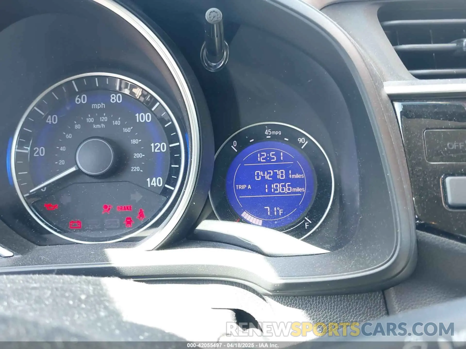 15 Фотография поврежденного автомобиля 3HGGK5H43KM721508 HONDA FIT 2019