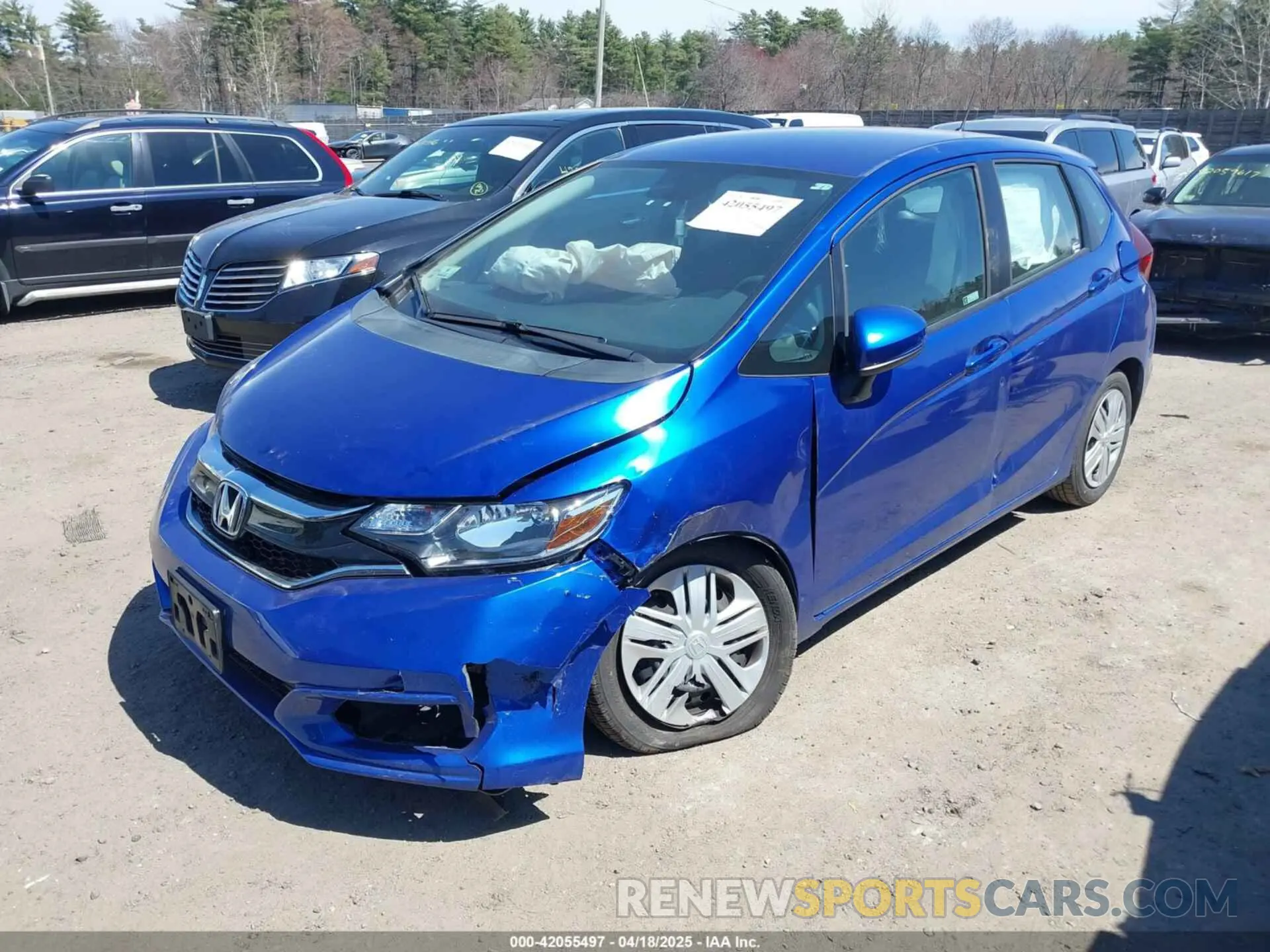 2 Фотография поврежденного автомобиля 3HGGK5H43KM721508 HONDA FIT 2019