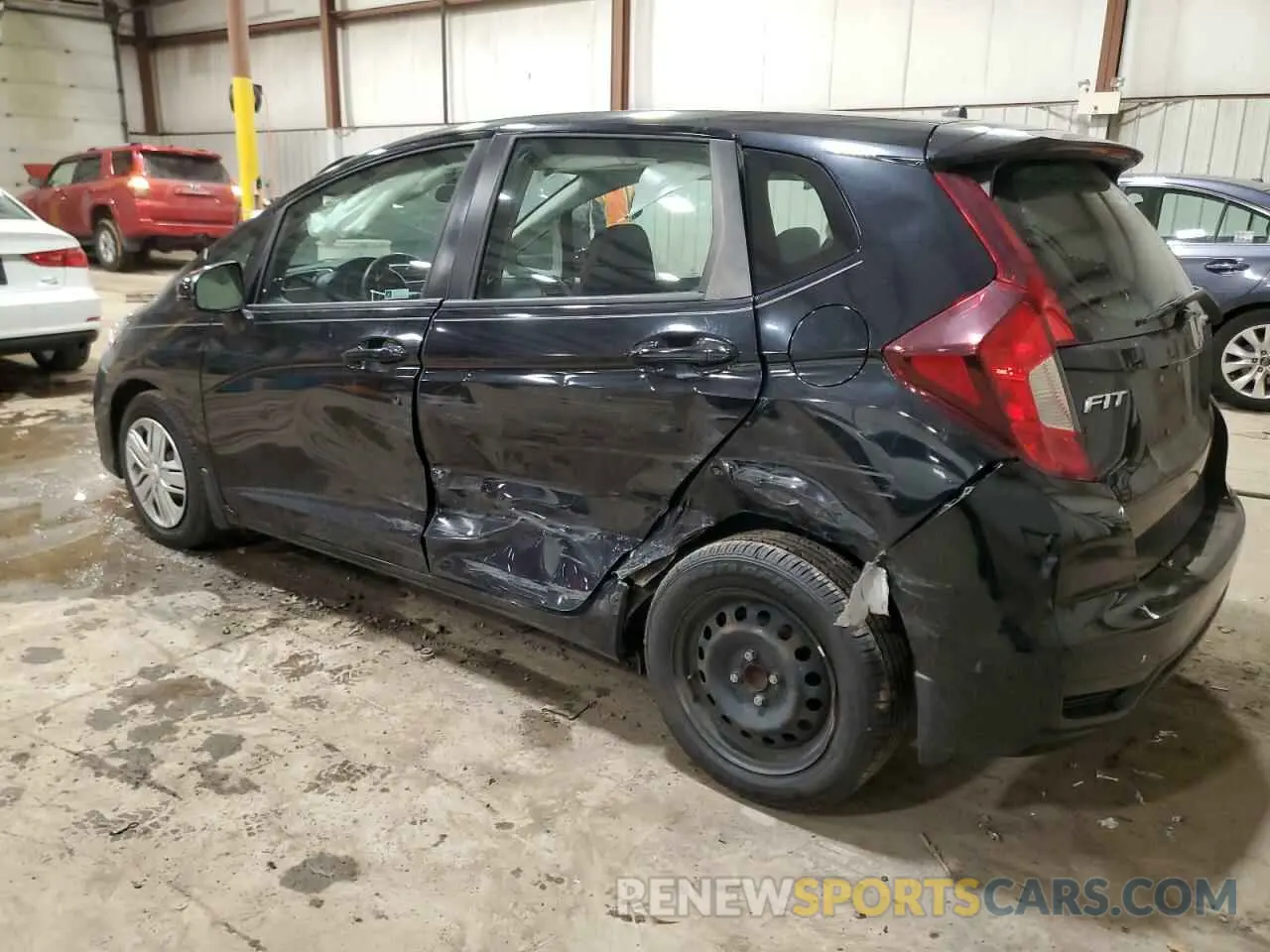 2 Photograph of a damaged car 3HGGK5H44KM724840 HONDA FIT 2019