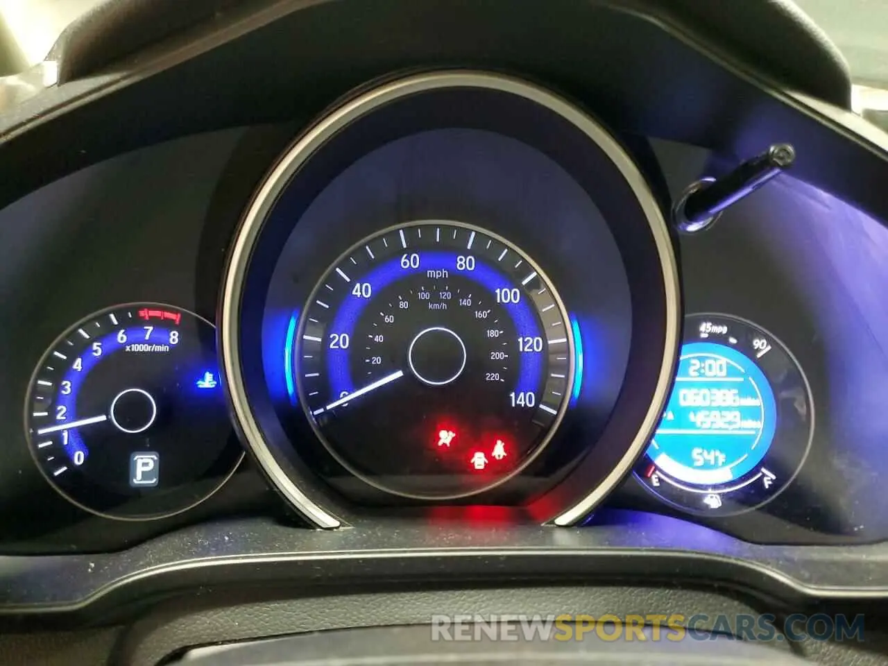 9 Photograph of a damaged car 3HGGK5H44KM724840 HONDA FIT 2019