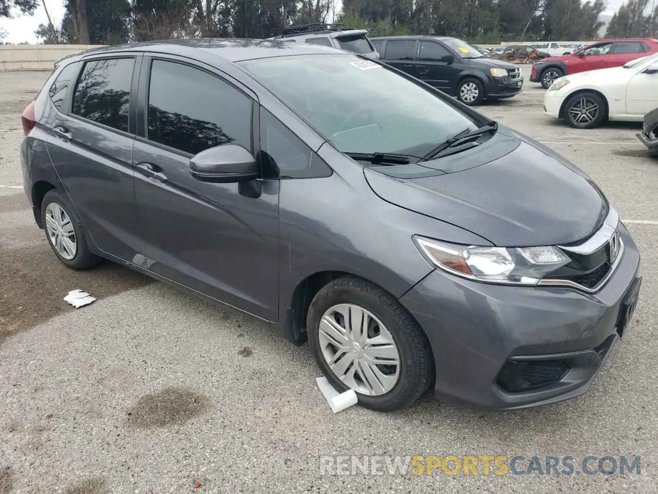 4 Photograph of a damaged car 3HGGK5H44KM744621 HONDA FIT 2019