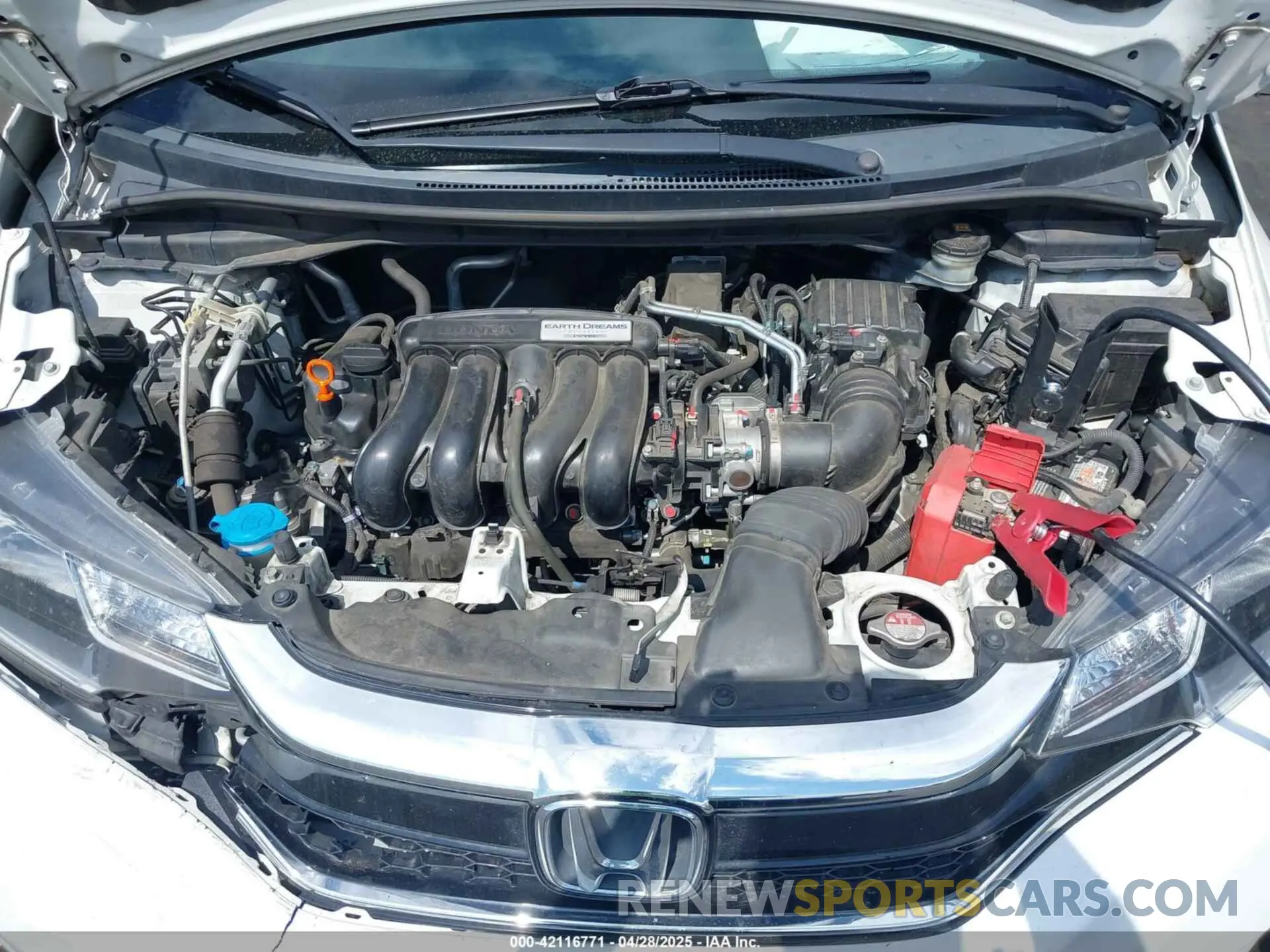 10 Photograph of a damaged car 3HGGK5H45KM701986 HONDA FIT 2019