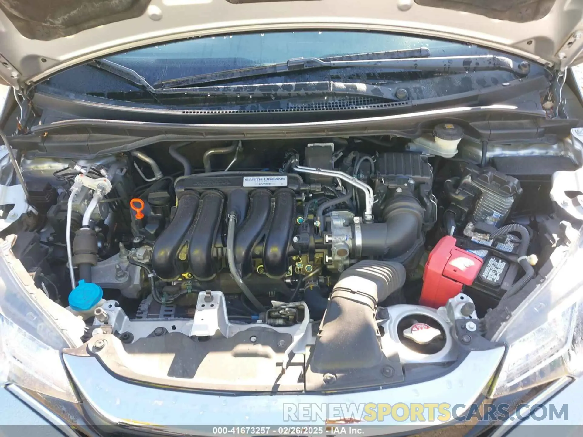 10 Photograph of a damaged car 3HGGK5H45KM727956 HONDA FIT 2019