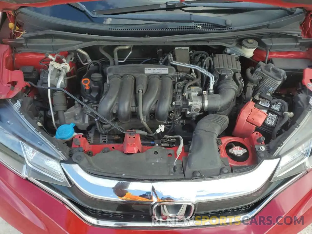 11 Photograph of a damaged car 3HGGK5H45KM733384 HONDA FIT 2019