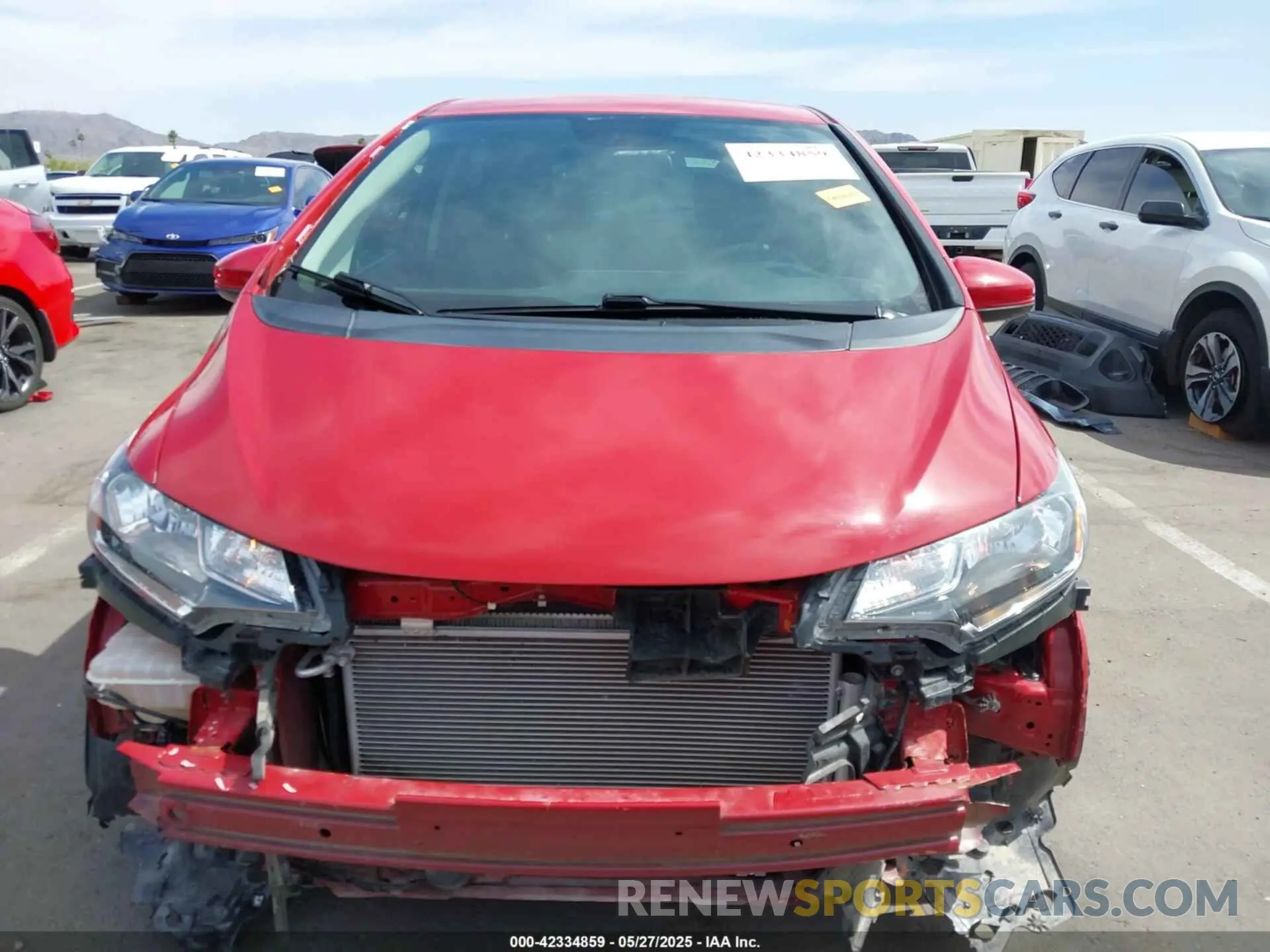 12 Photograph of a damaged car 3HGGK5H46KM710969 HONDA FIT 2019