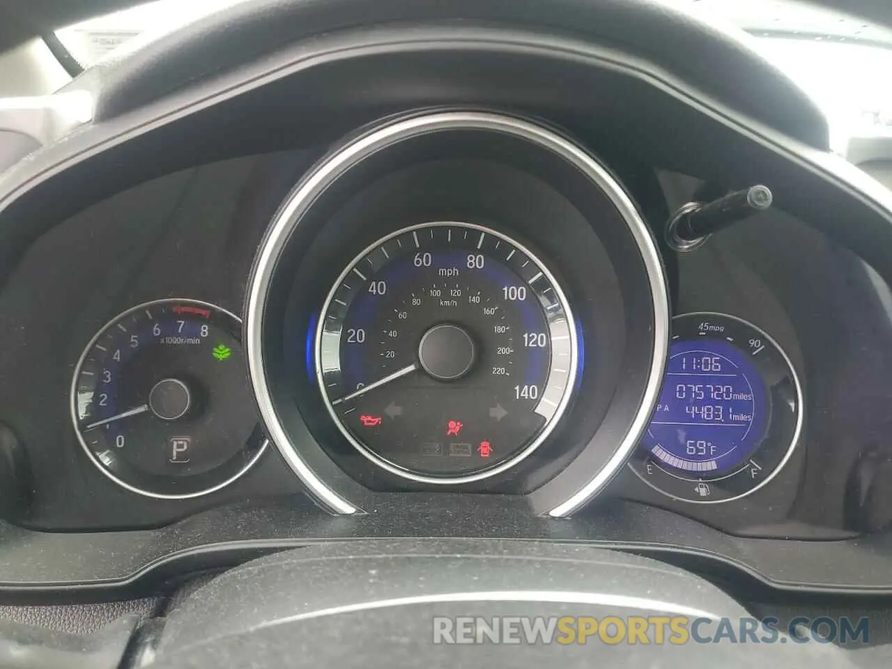 9 Photograph of a damaged car 3HGGK5H47KM731698 HONDA FIT 2019