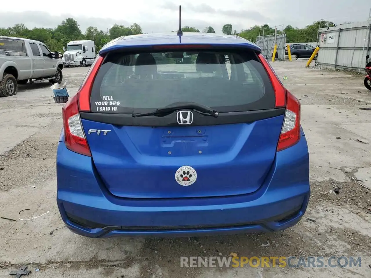 6 Фотография поврежденного автомобиля 3HGGK5H48KM702436 HONDA FIT 2019