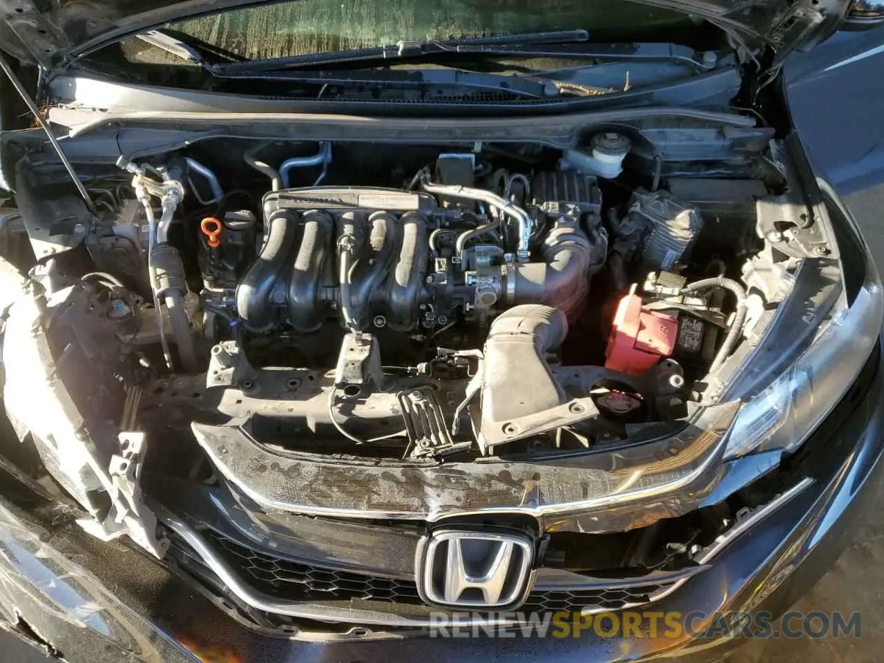 11 Photograph of a damaged car 3HGGK5H49KM729158 HONDA FIT 2019