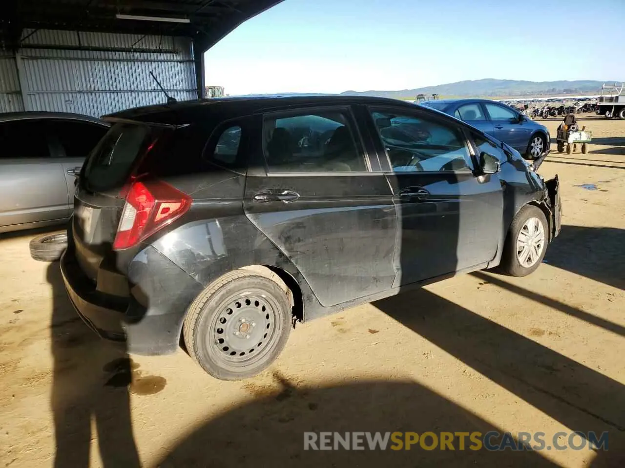3 Photograph of a damaged car 3HGGK5H49KM729158 HONDA FIT 2019