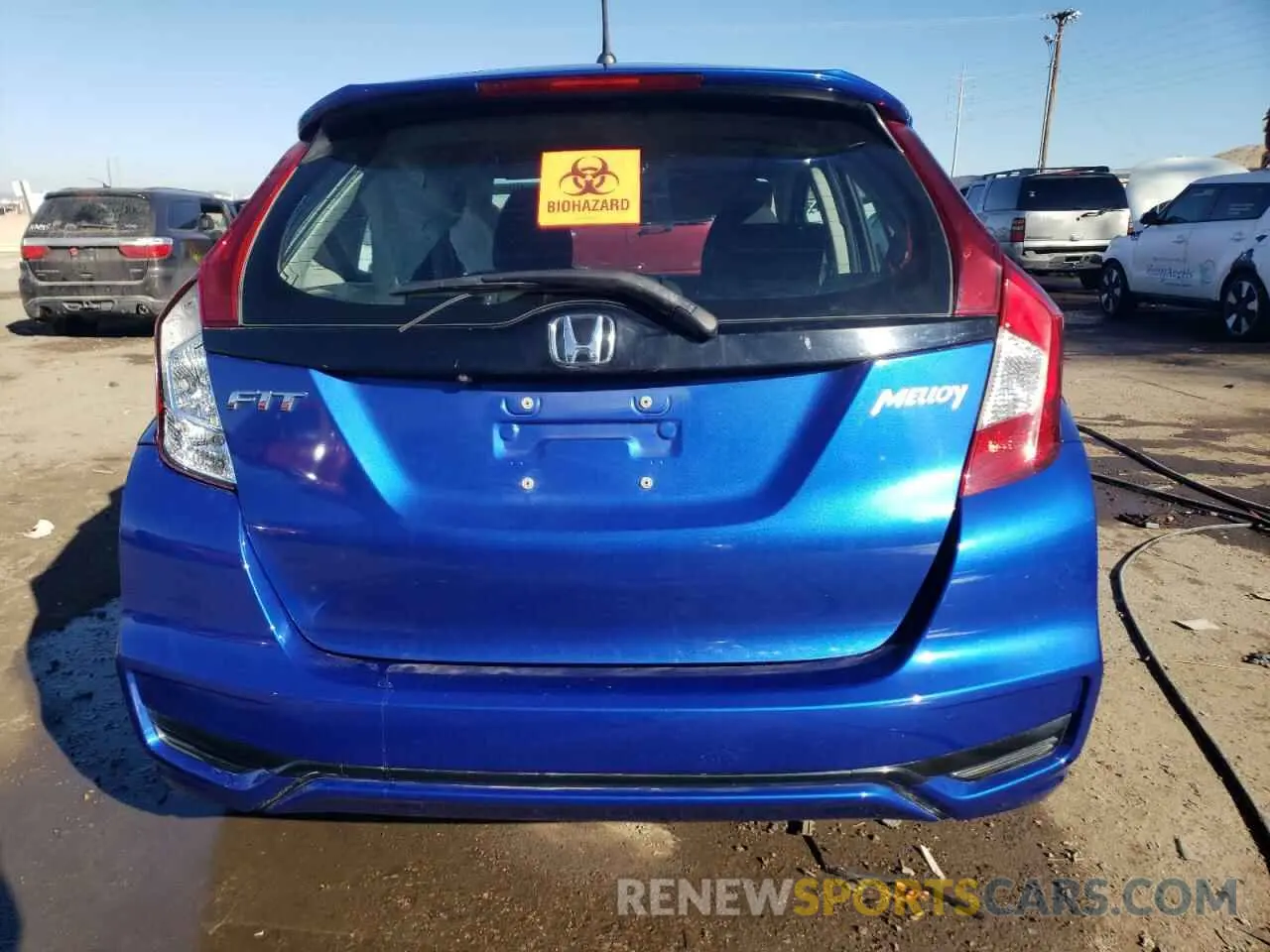 6 Фотография поврежденного автомобиля 3HGGK5H49KM731508 HONDA FIT 2019