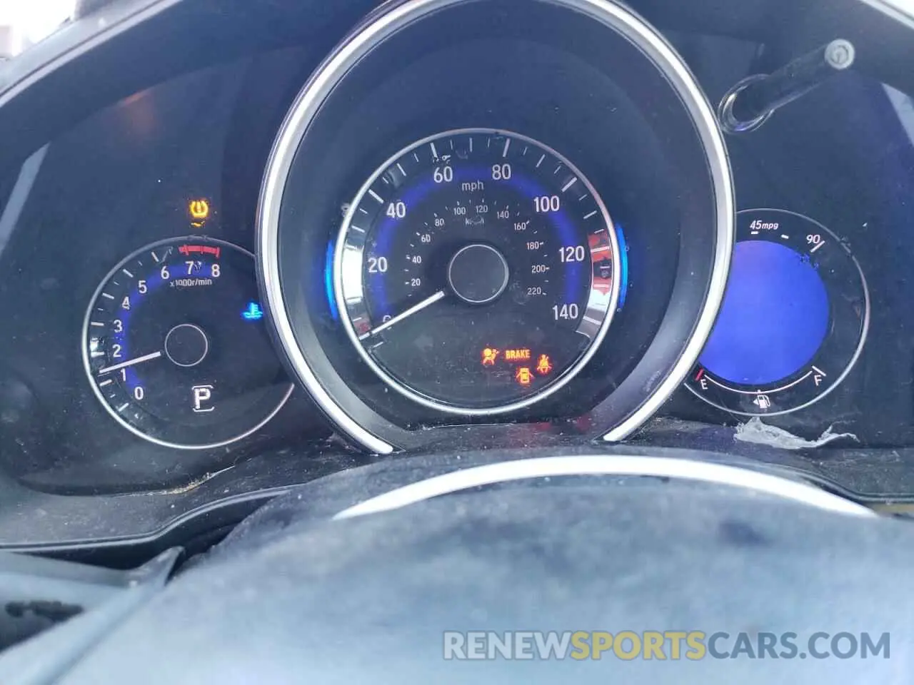 9 Фотография поврежденного автомобиля 3HGGK5H49KM731508 HONDA FIT 2019