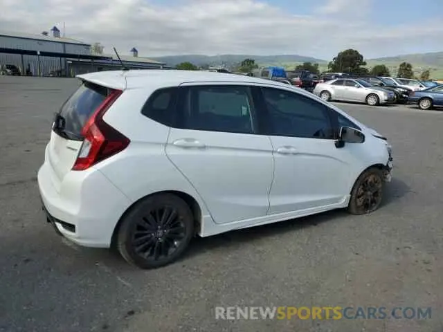 3 Photograph of a damaged car 3HGGK5H62KM746773 HONDA FIT 2019