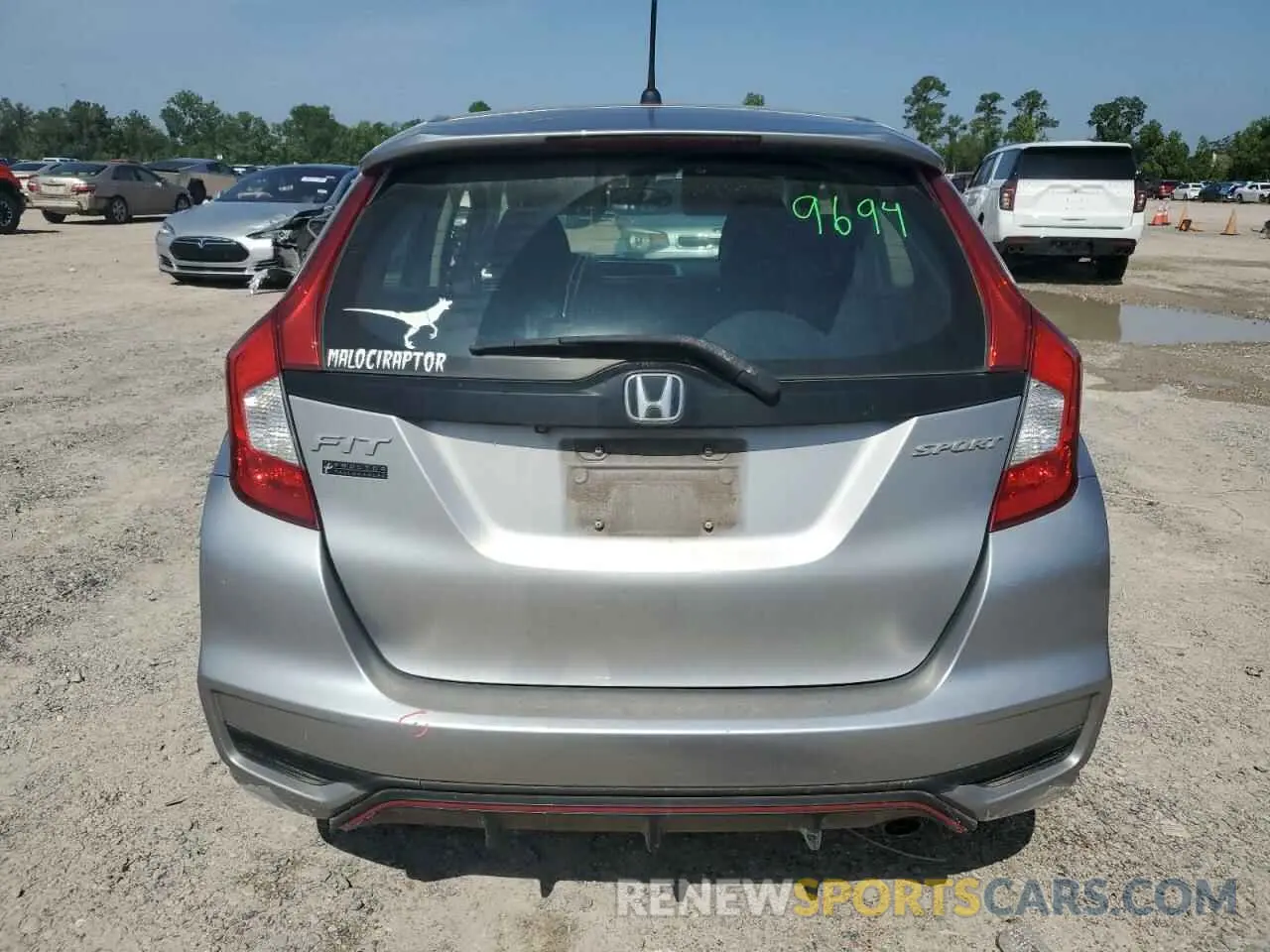 6 Photograph of a damaged car 3HGGK5H63KM748659 HONDA FIT 2019
