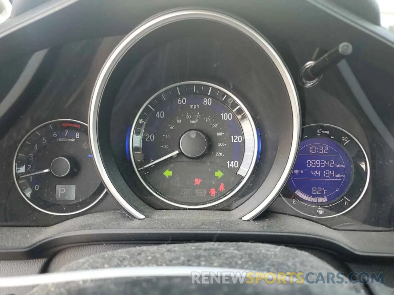 9 Photograph of a damaged car 3HGGK5H63KM748659 HONDA FIT 2019