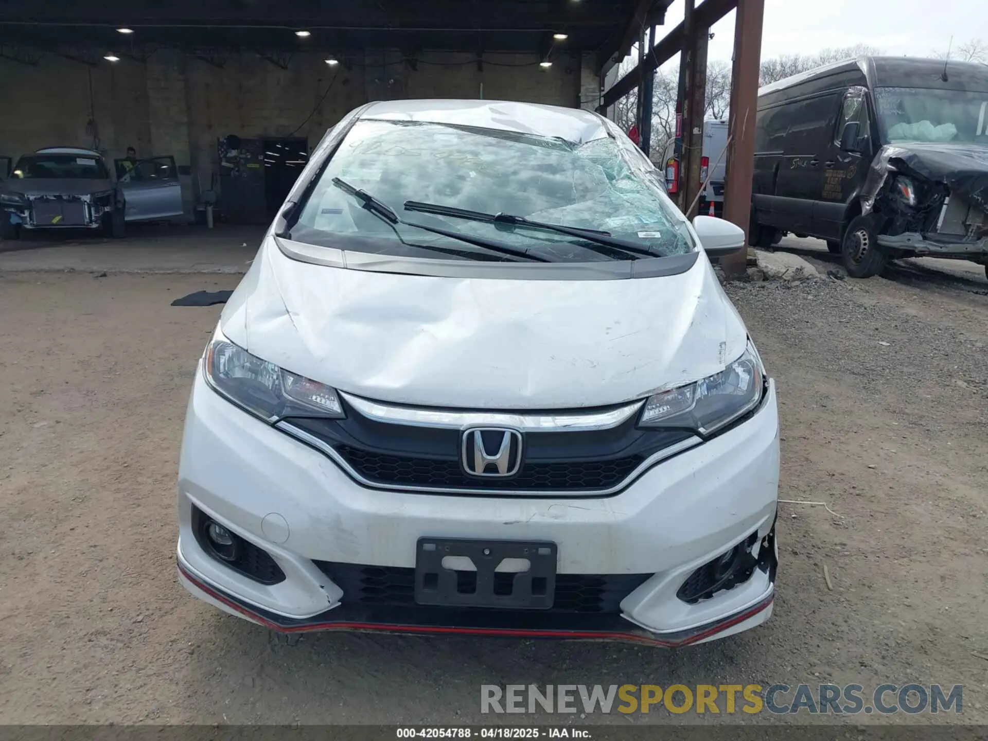 13 Photograph of a damaged car 3HGGK5H67KM719889 HONDA FIT 2019