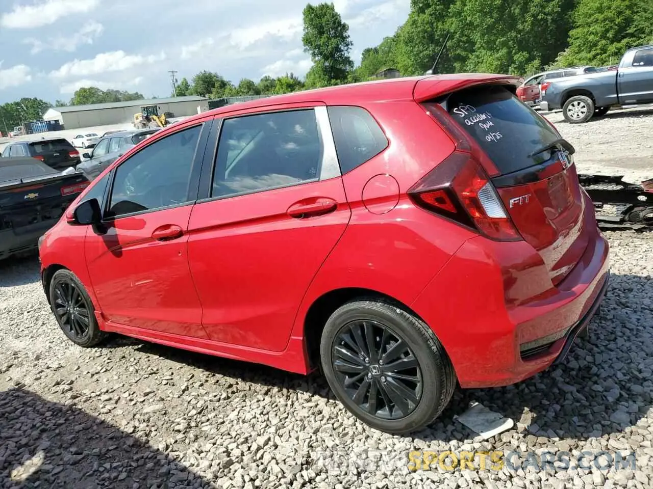 2 Фотография поврежденного автомобиля 3HGGK5H6XKM741692 HONDA FIT 2019