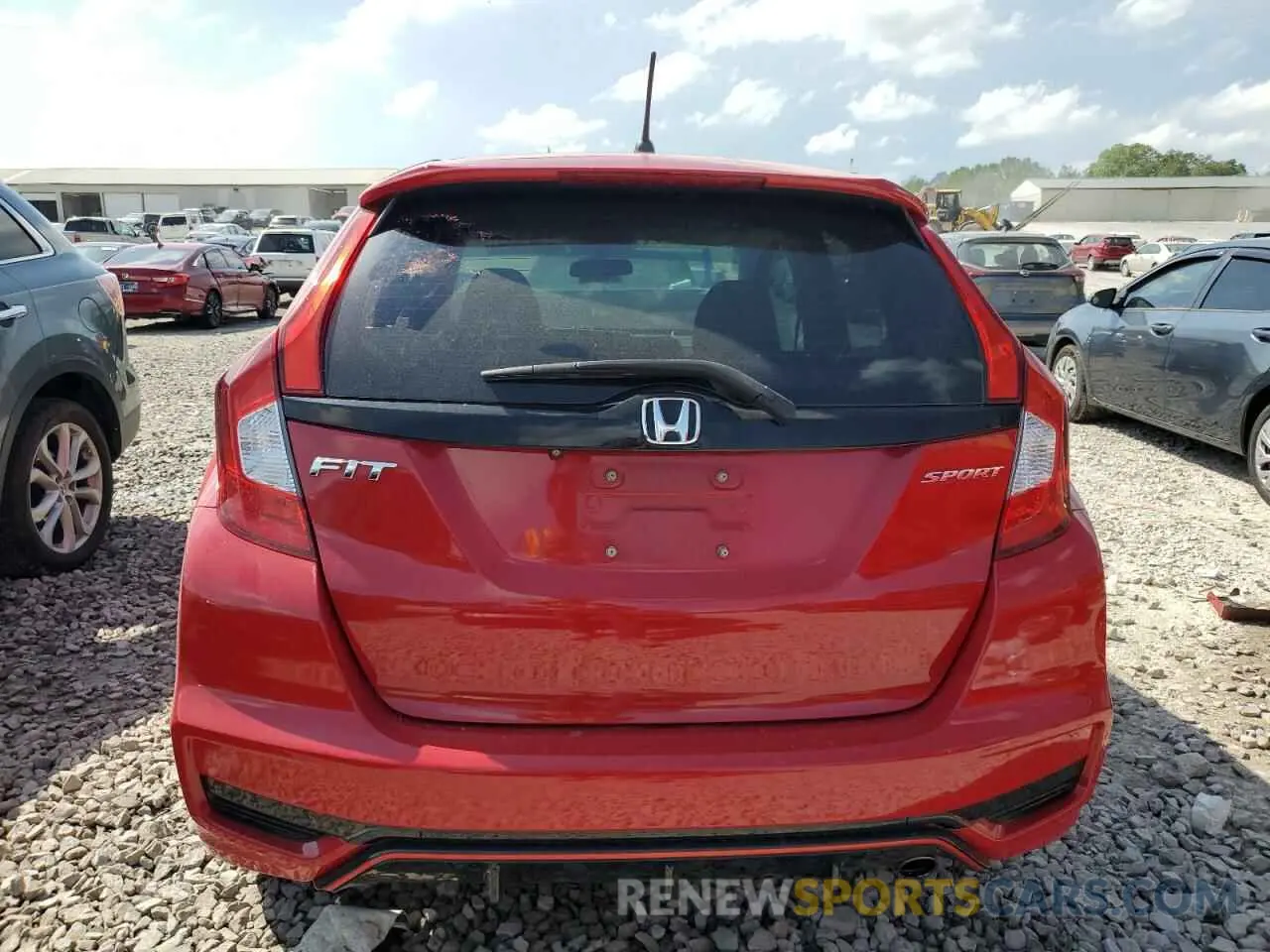 6 Фотография поврежденного автомобиля 3HGGK5H6XKM741692 HONDA FIT 2019