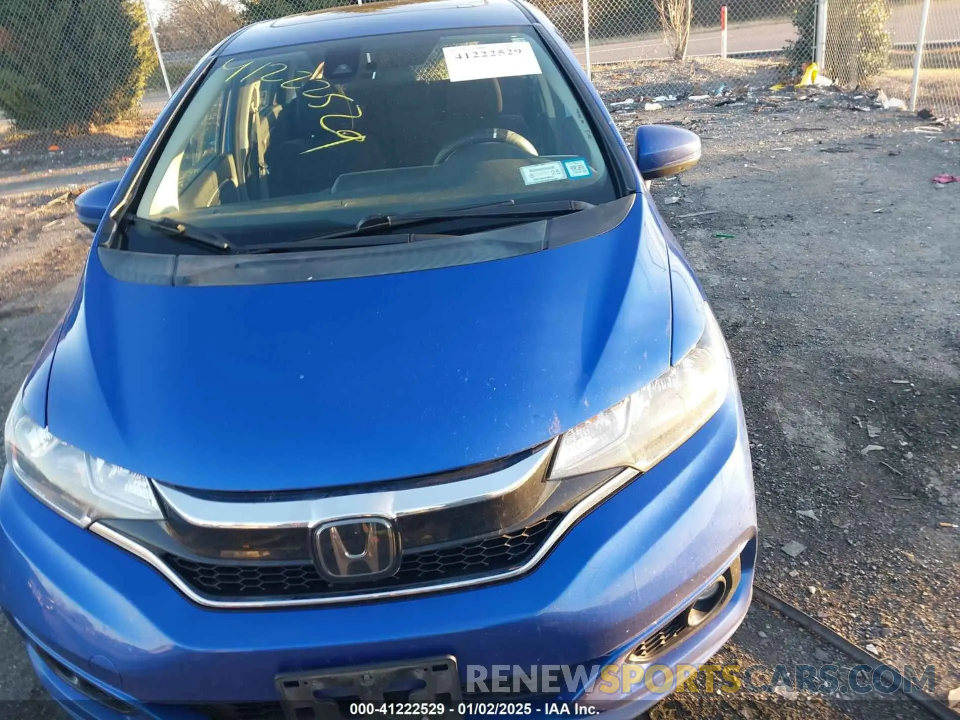 12 Photograph of a damaged car 3HGGK5H82KM741543 HONDA FIT 2019