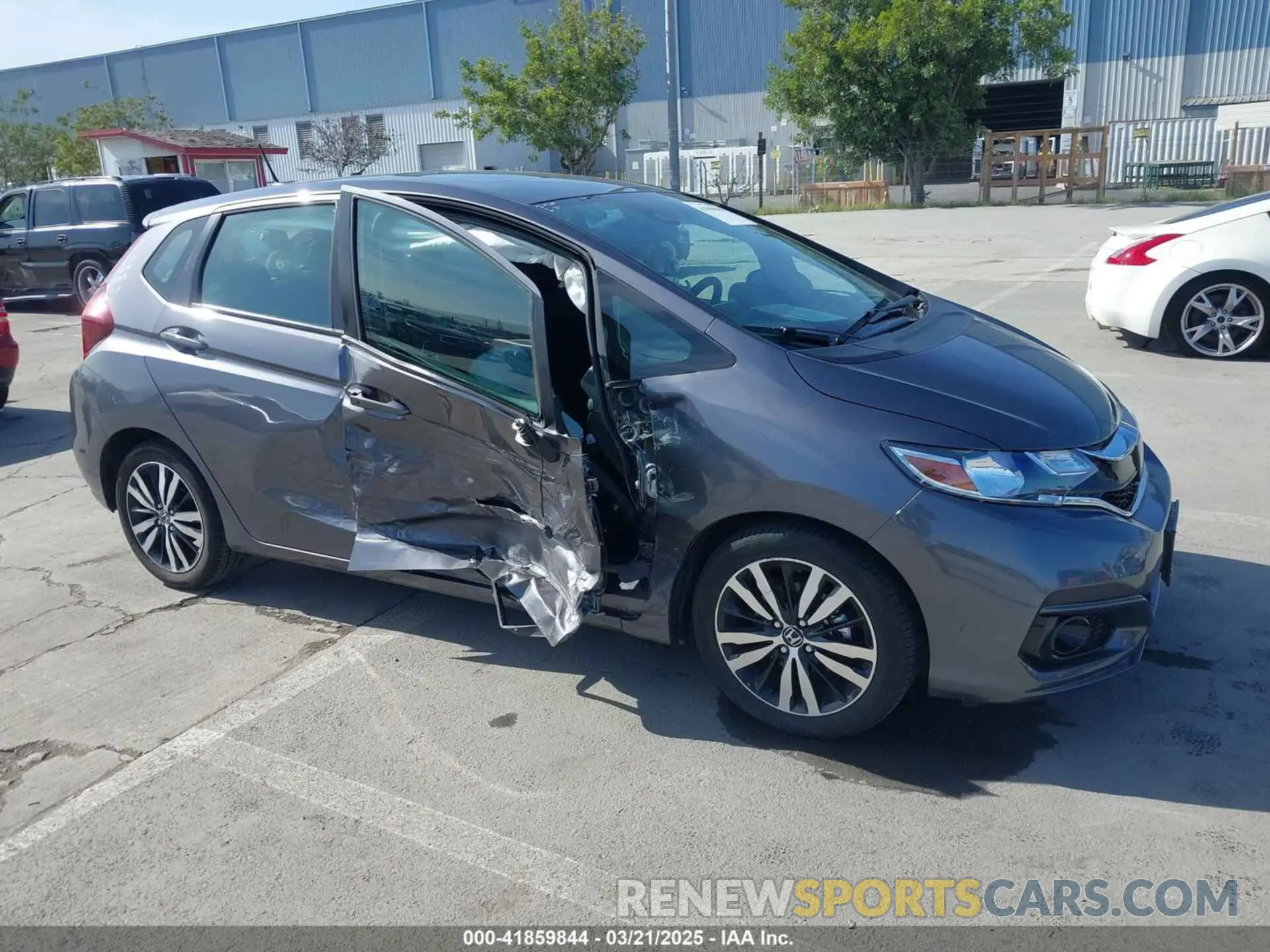 6 Photograph of a damaged car 3HGGK5H84KM742208 HONDA FIT 2019