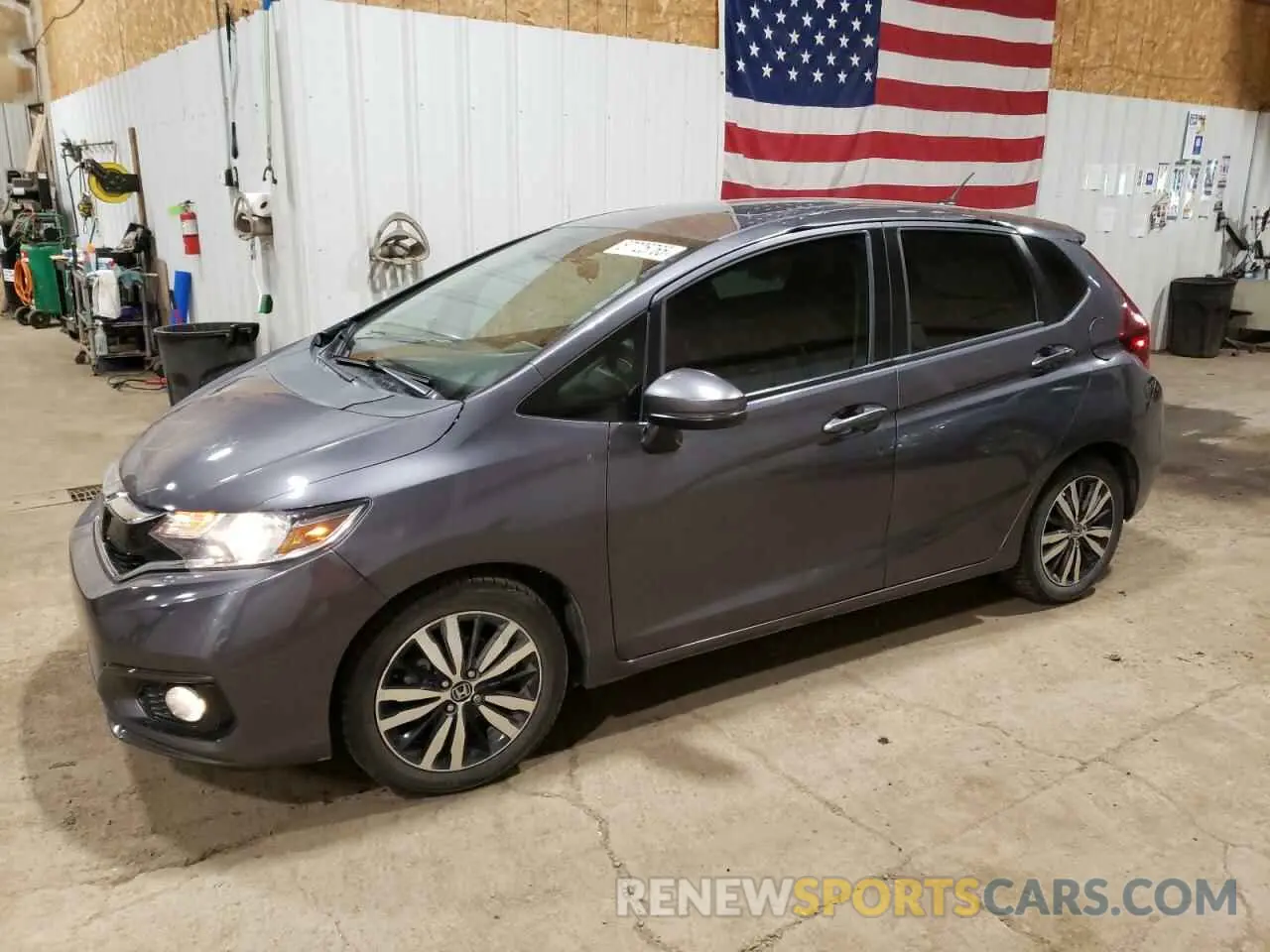 1 Photograph of a damaged car 3HGGK5H85KM700811 HONDA FIT 2019