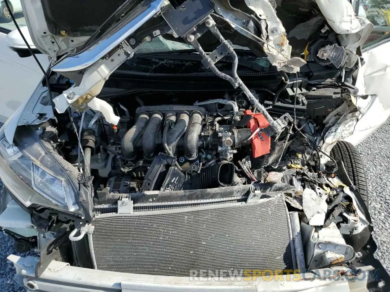 11 Photograph of a damaged car 3HGGK5H85KM703062 HONDA FIT 2019