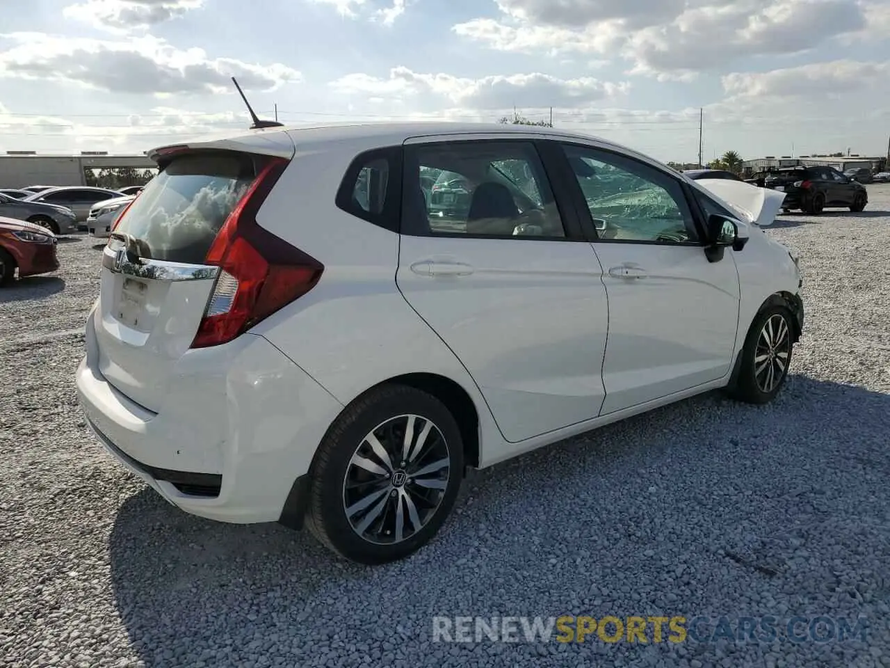3 Photograph of a damaged car 3HGGK5H85KM703062 HONDA FIT 2019
