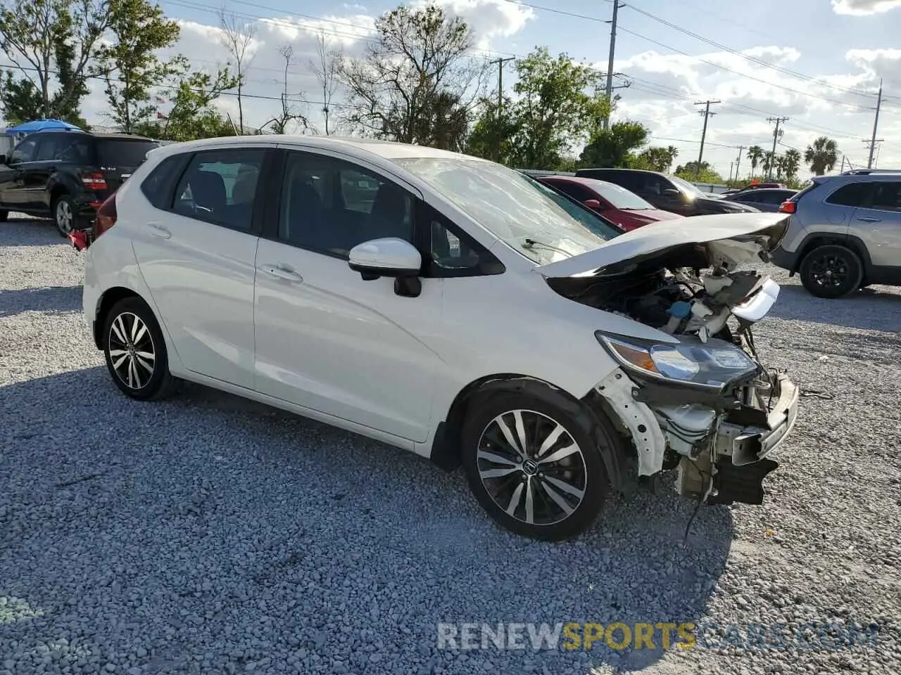 4 Photograph of a damaged car 3HGGK5H85KM703062 HONDA FIT 2019