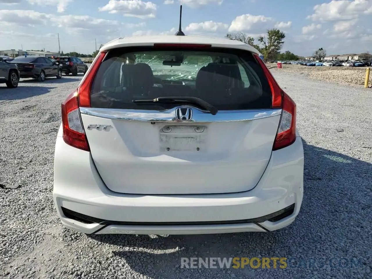 6 Photograph of a damaged car 3HGGK5H85KM703062 HONDA FIT 2019