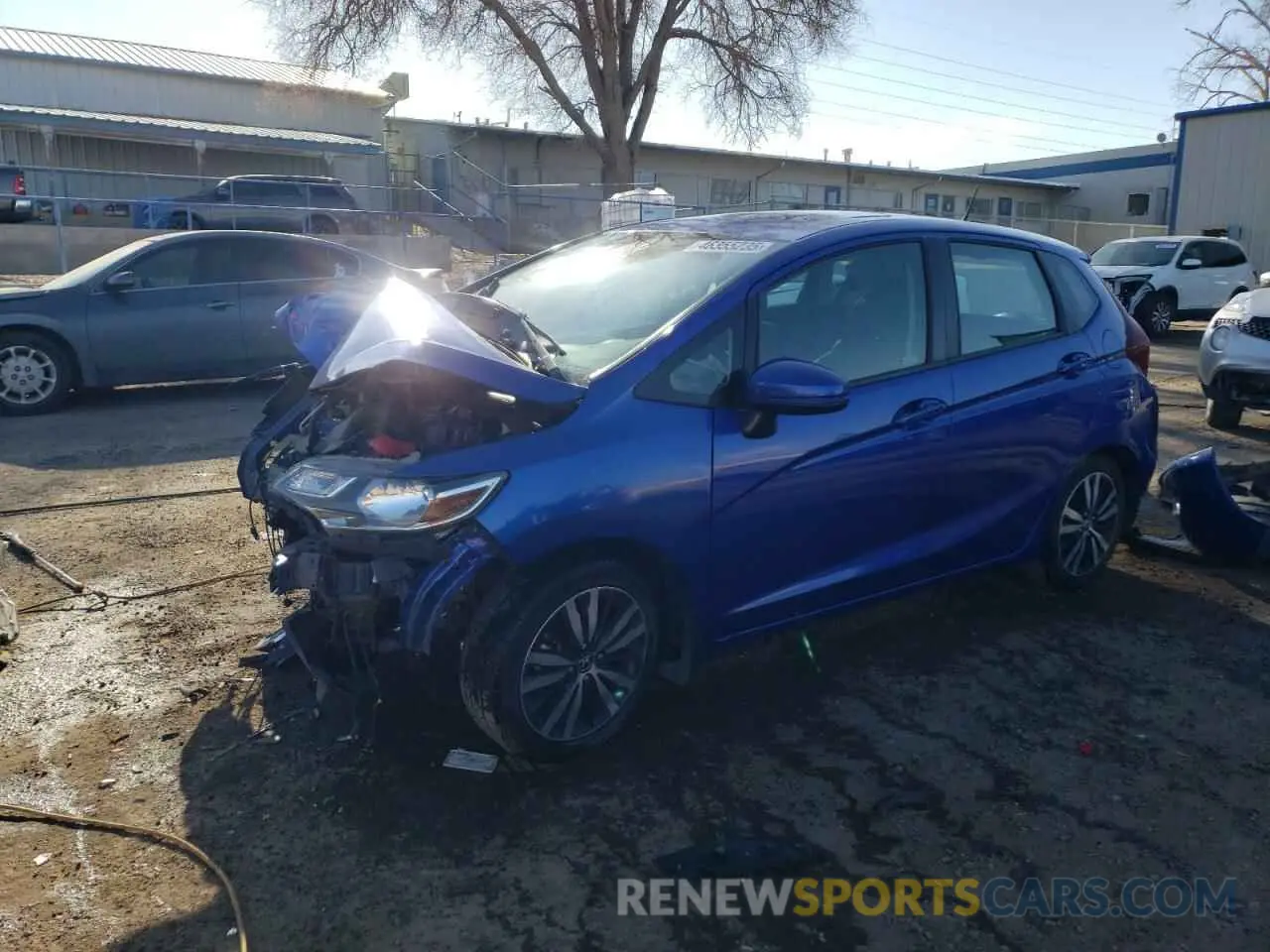 1 Фотография поврежденного автомобиля 3HGGK5H85KM718502 HONDA FIT 2019
