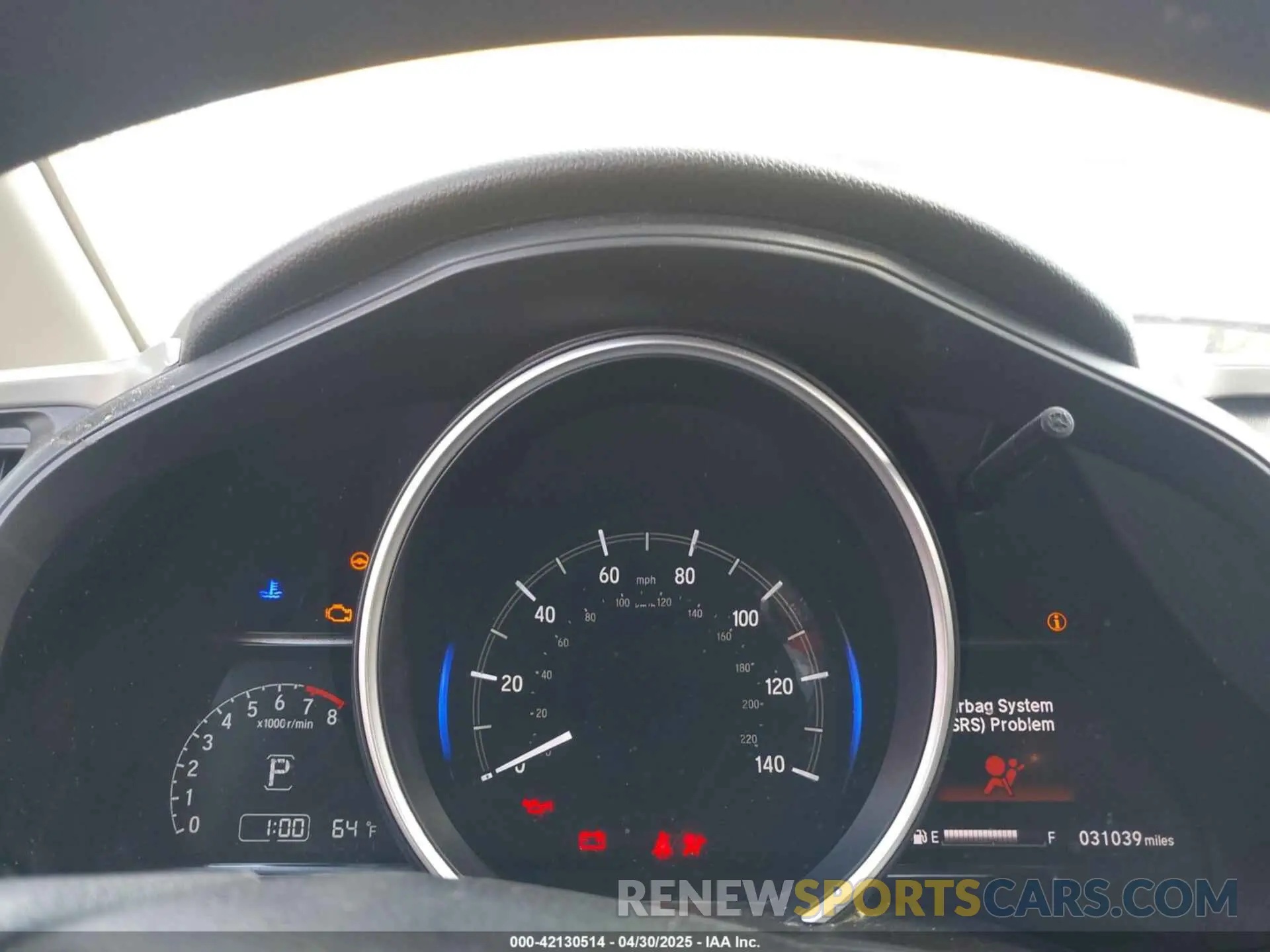 7 Photograph of a damaged car 3HGGK5H85KM724543 HONDA FIT 2019