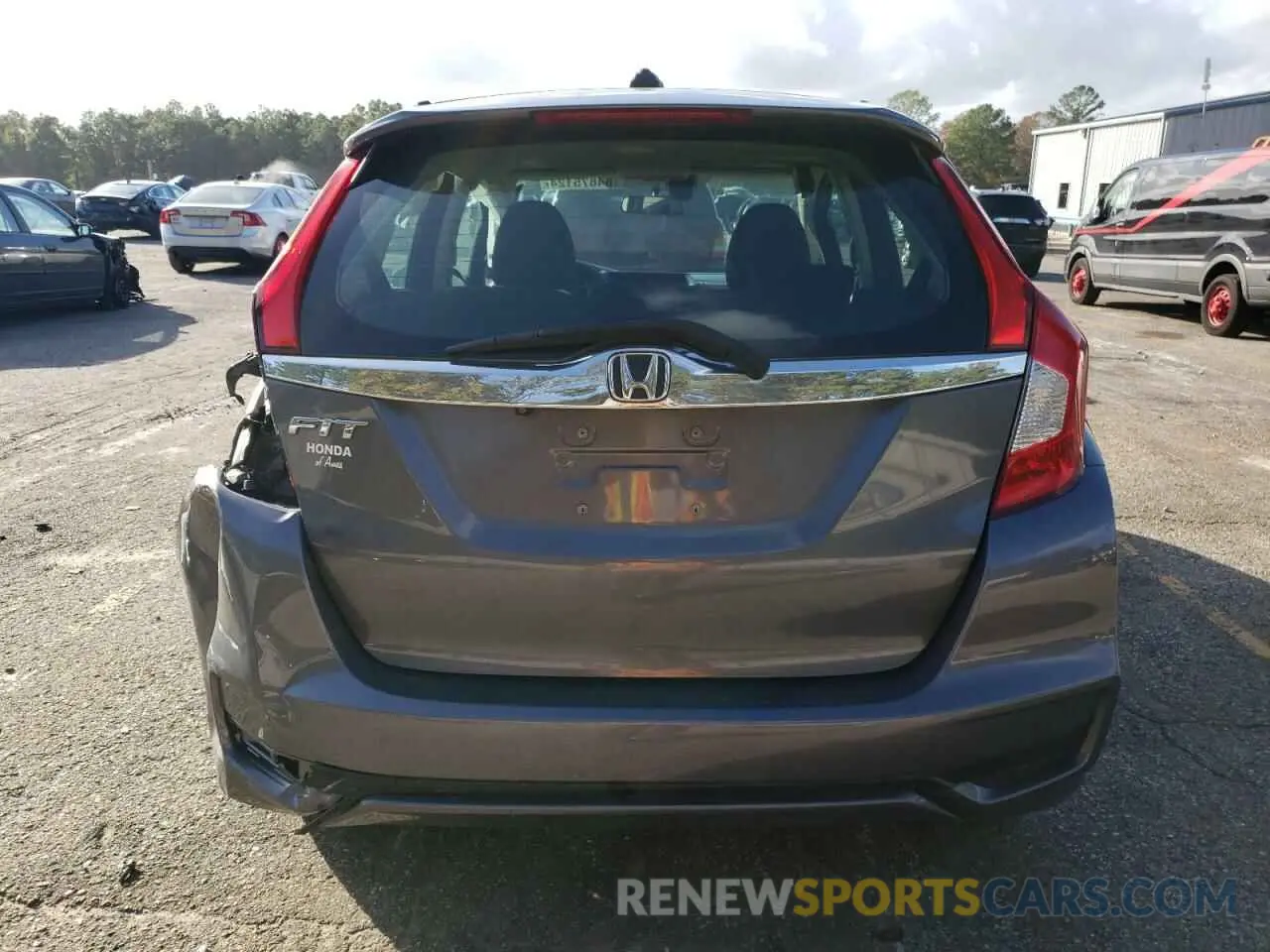 6 Фотография поврежденного автомобиля 3HGGK5H85KM750608 HONDA FIT 2019