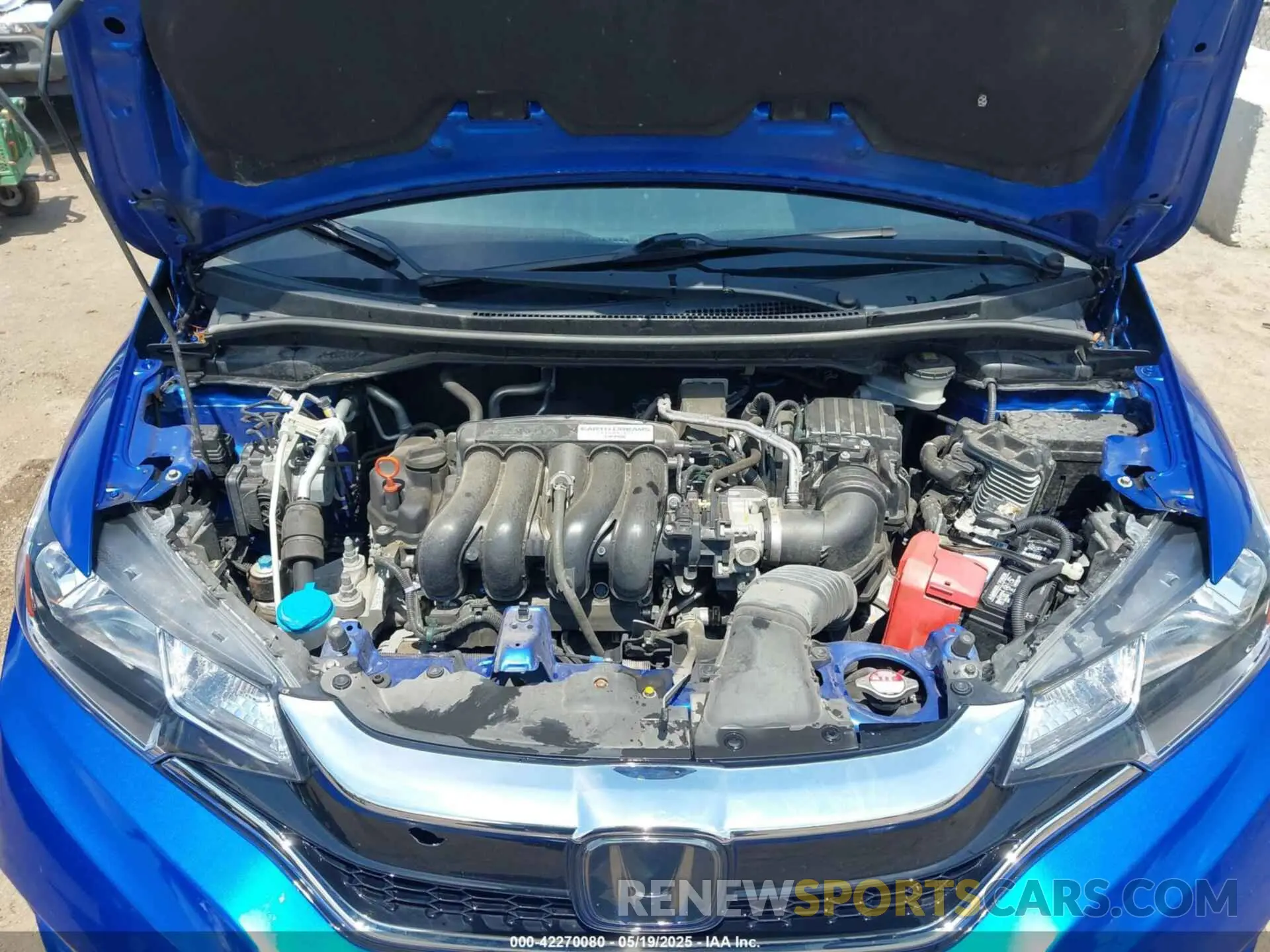 10 Photograph of a damaged car 3HGGK5H86KM750391 HONDA FIT 2019
