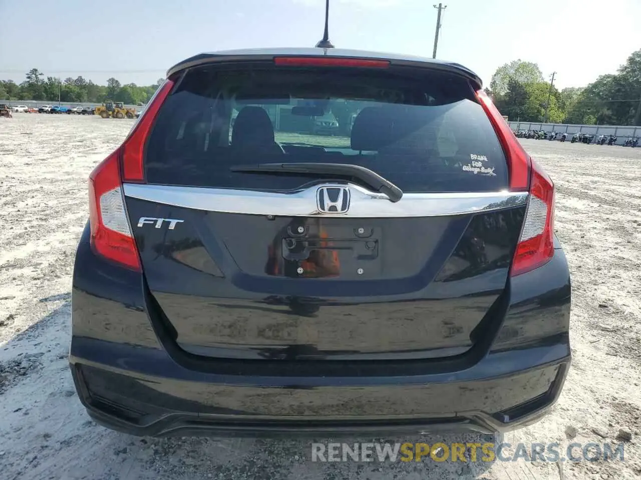 6 Photograph of a damaged car 3HGGK5H87KM721465 HONDA FIT 2019