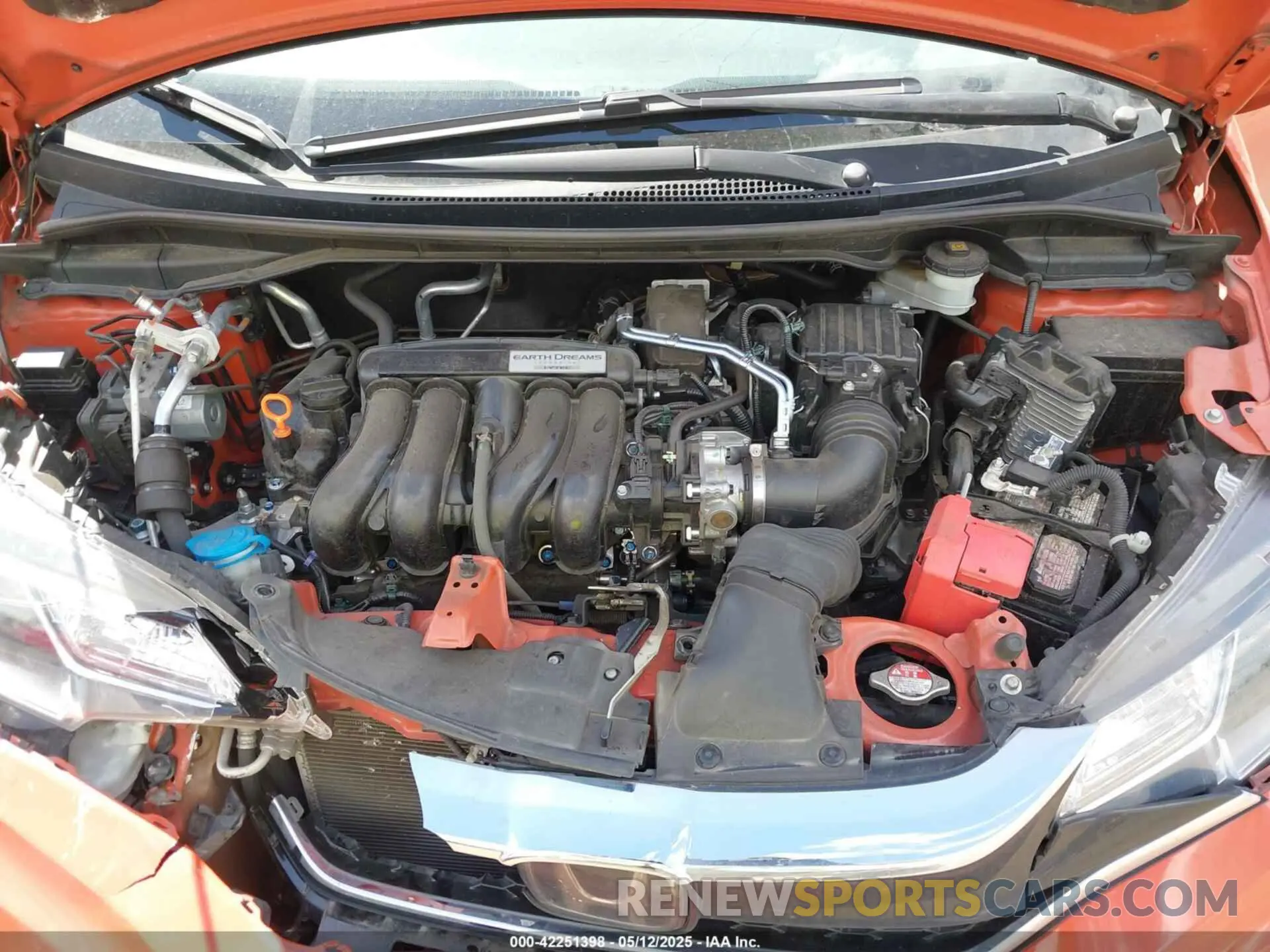 10 Фотография поврежденного автомобиля 3HGGK5H87KM722342 HONDA FIT 2019