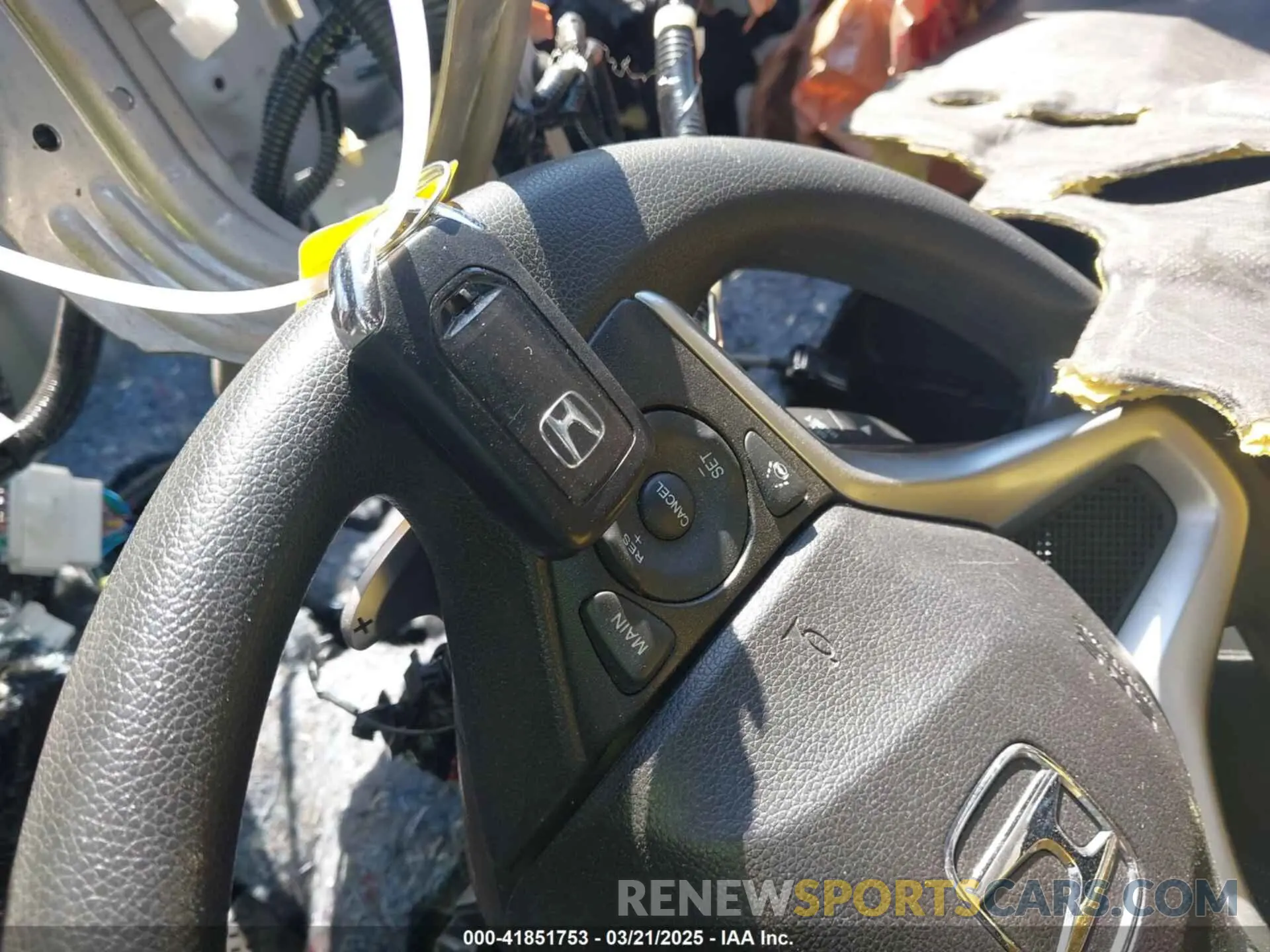 11 Photograph of a damaged car 3HGGK5H87KM731851 HONDA FIT 2019