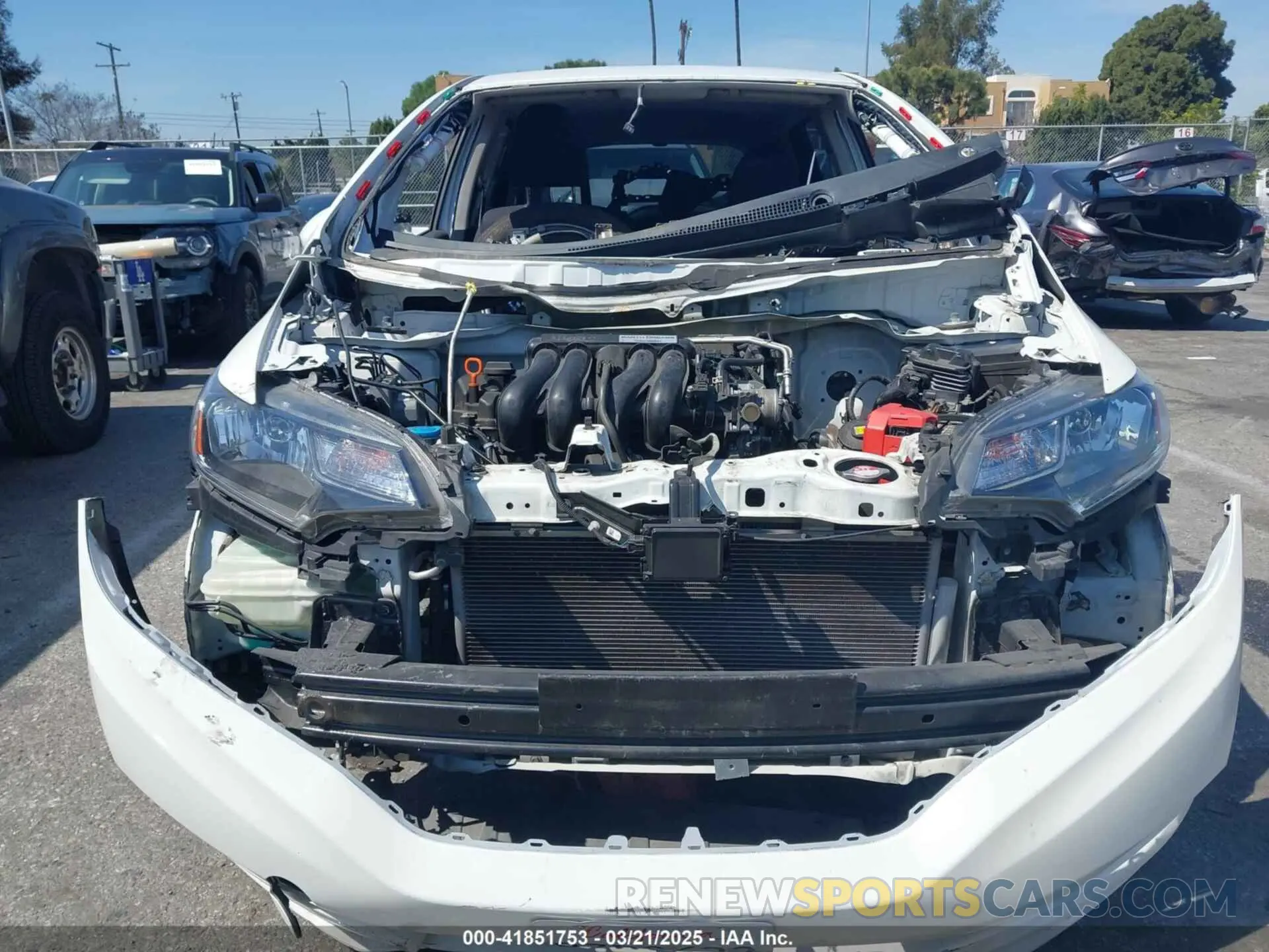 13 Photograph of a damaged car 3HGGK5H87KM731851 HONDA FIT 2019