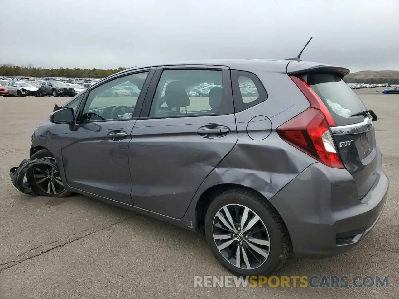 2 Фотография поврежденного автомобиля 3HGGK5H88KM741997 HONDA FIT 2019