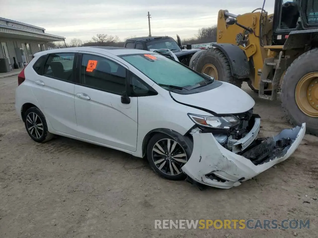4 Photograph of a damaged car 3HGGK5H8XLM716679 HONDA FIT 2019
