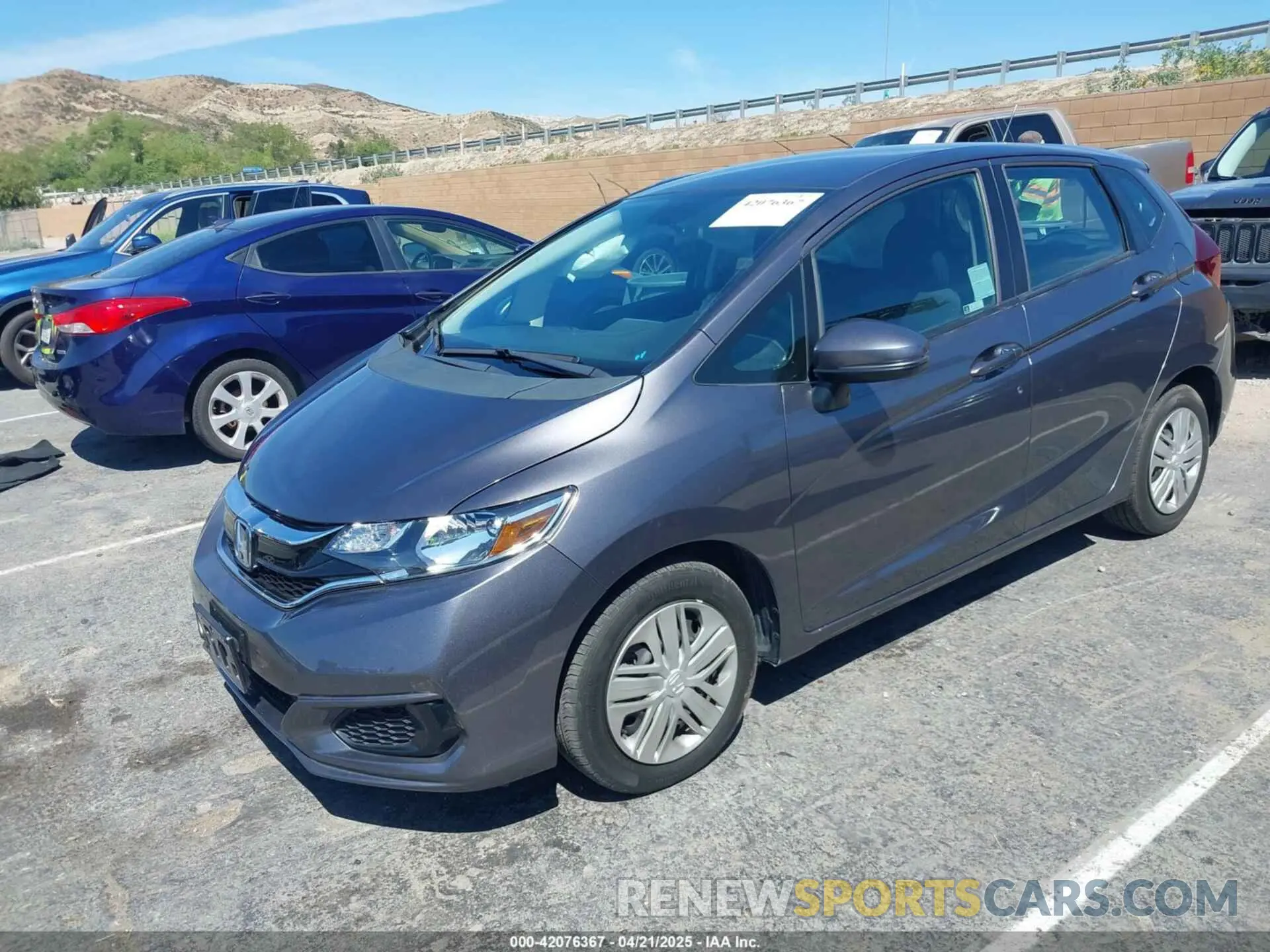2 Photograph of a damaged car 3HGGK5H40LM707356 HONDA FIT 2020