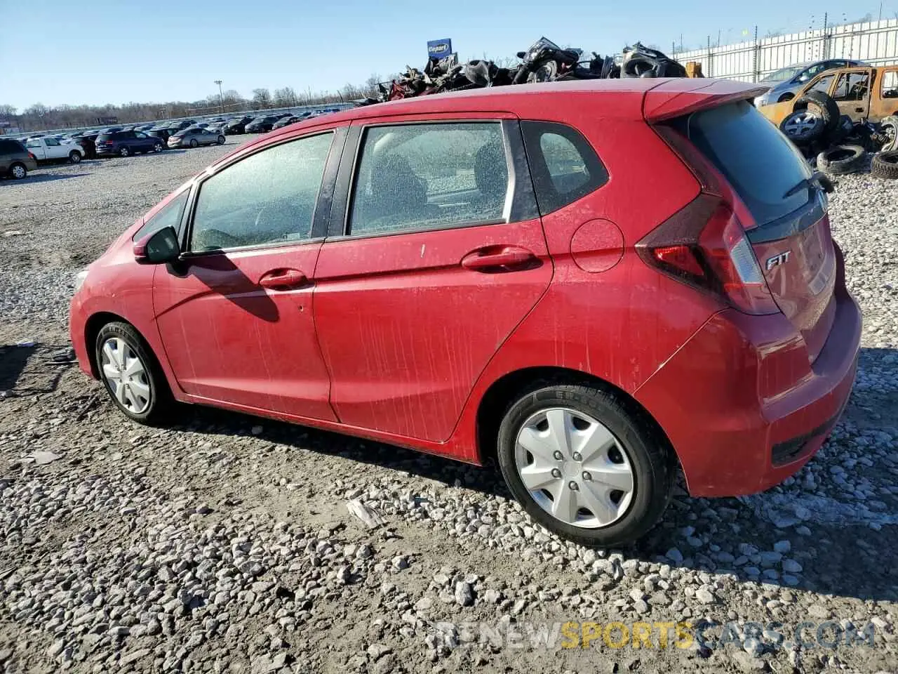 2 Photograph of a damaged car 3HGGK5H40LM717658 HONDA FIT 2020