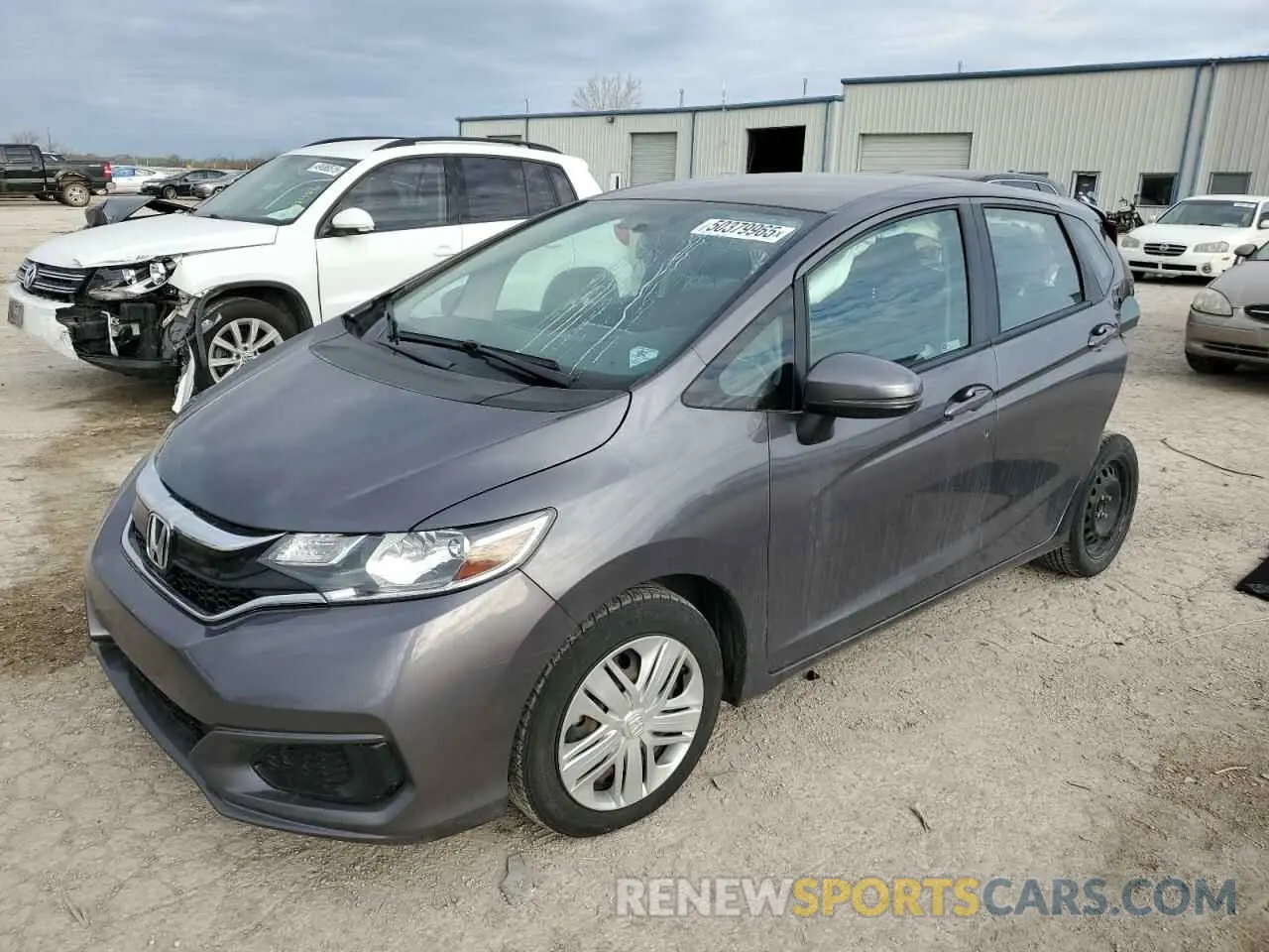 1 Photograph of a damaged car 3HGGK5H43LM726158 HONDA FIT 2020