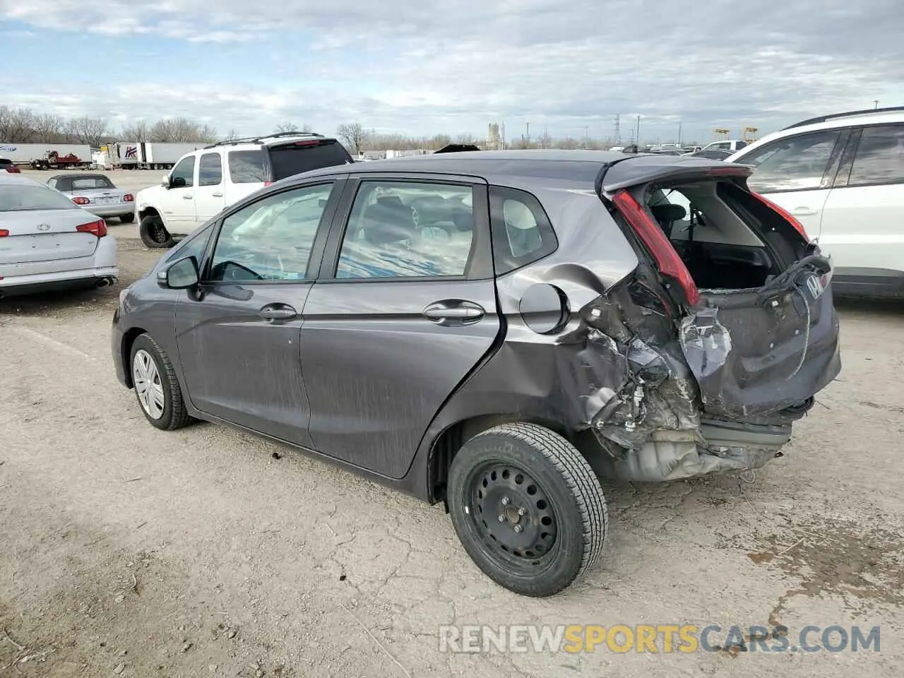 2 Photograph of a damaged car 3HGGK5H43LM726158 HONDA FIT 2020