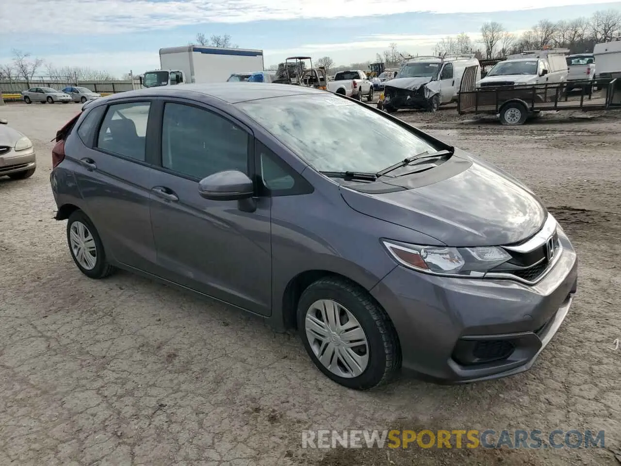 4 Photograph of a damaged car 3HGGK5H43LM726158 HONDA FIT 2020