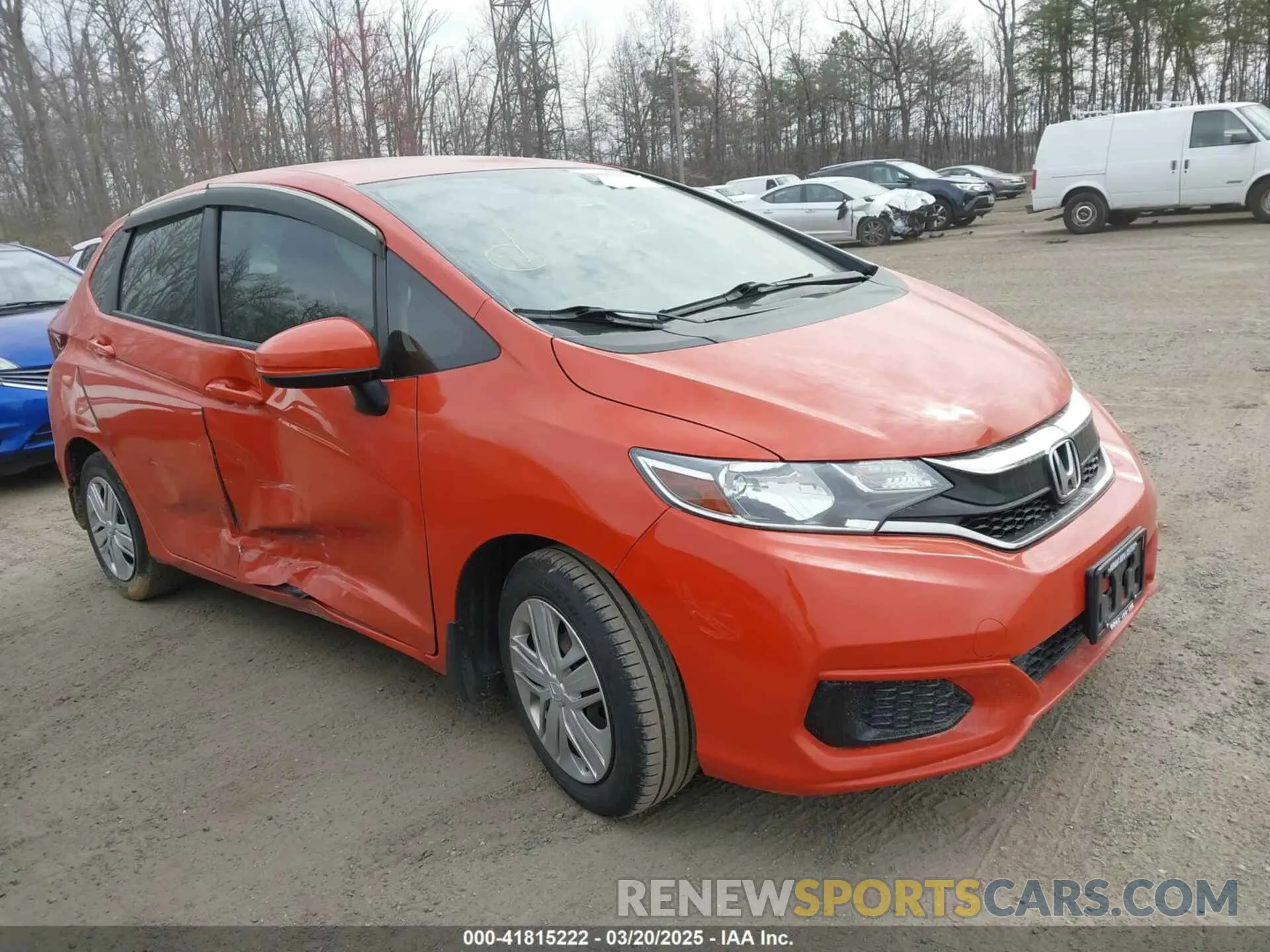 1 Photograph of a damaged car 3HGGK5H45LM710897 HONDA FIT 2020