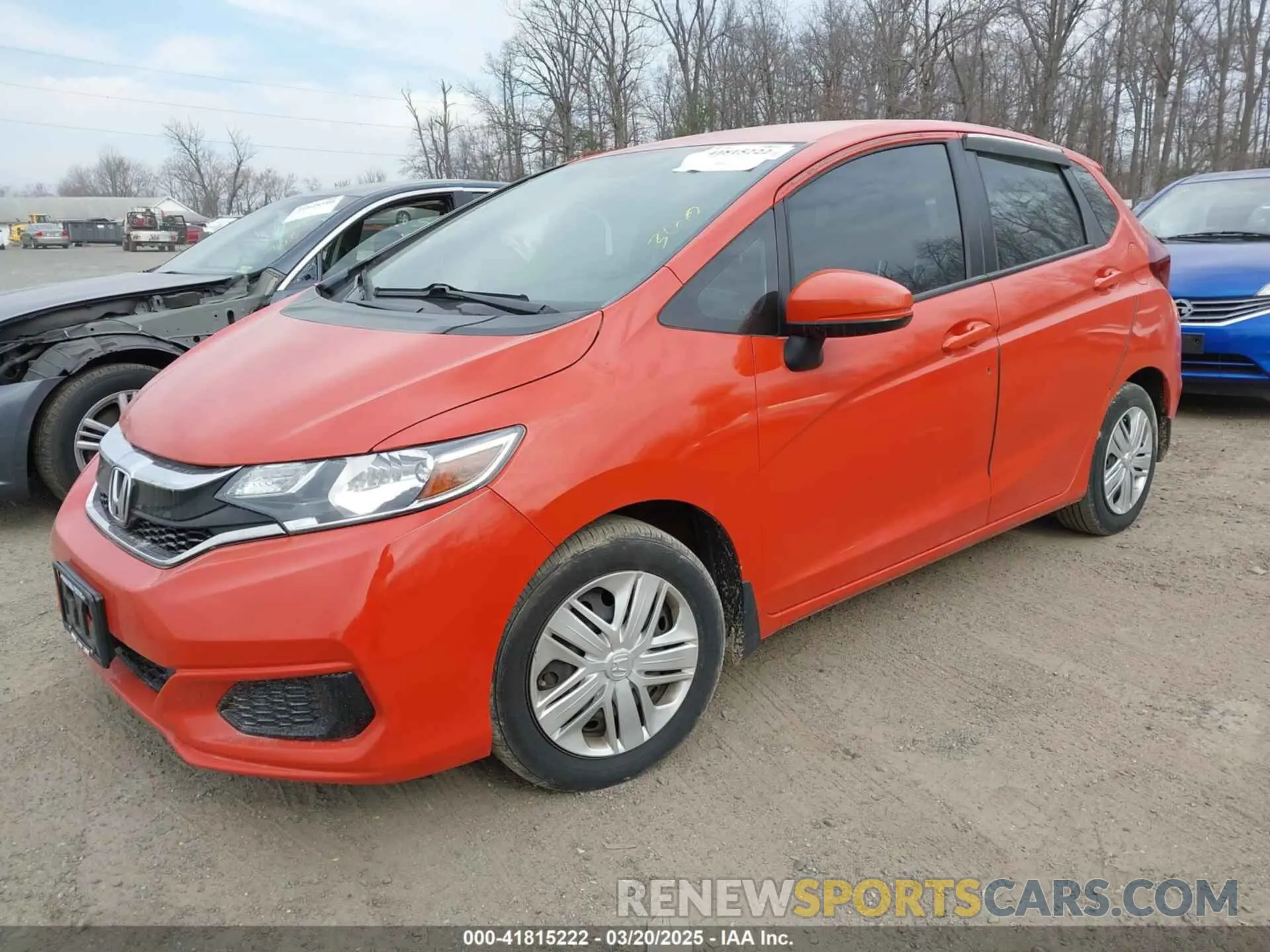 2 Photograph of a damaged car 3HGGK5H45LM710897 HONDA FIT 2020
