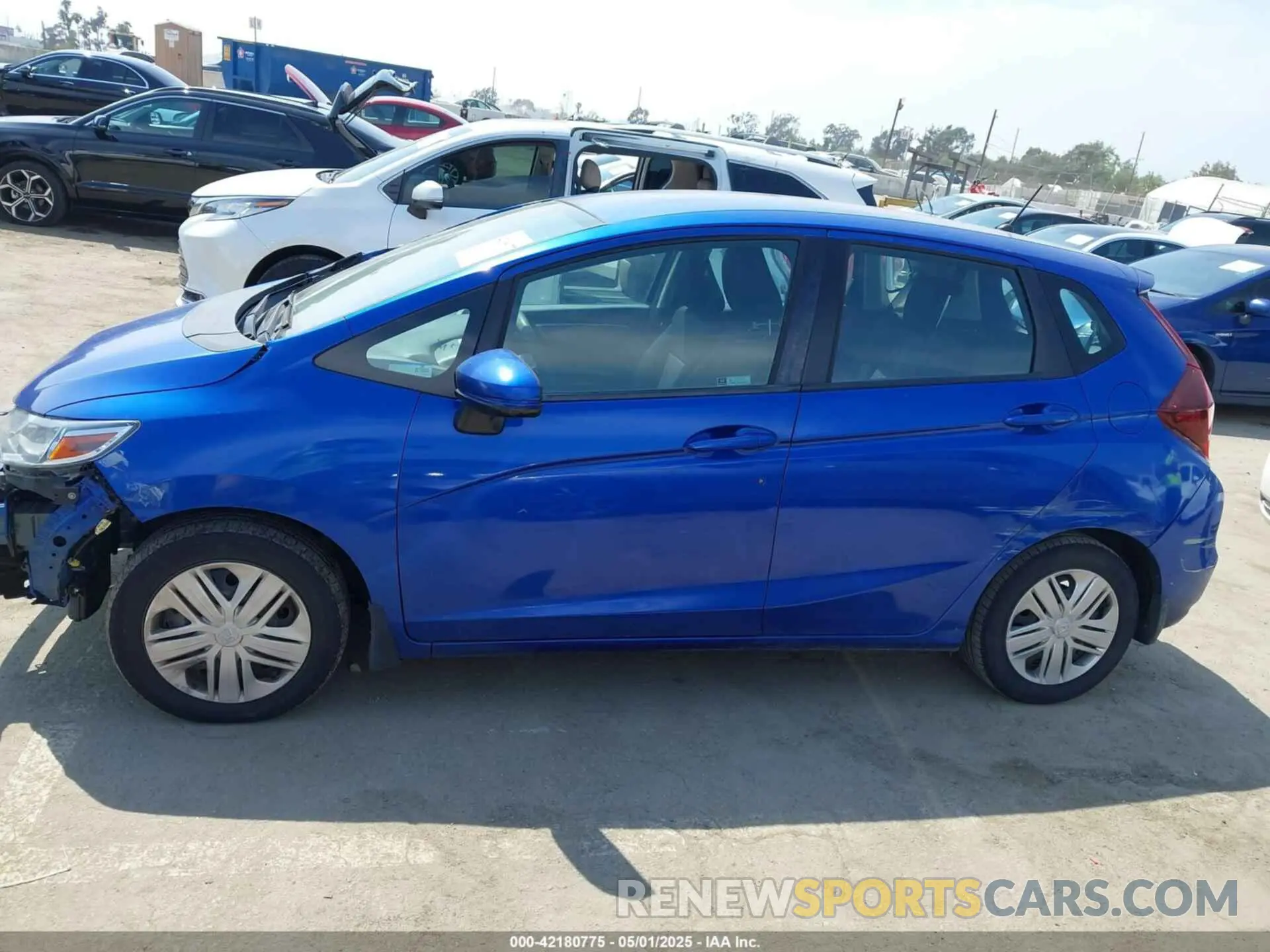 14 Photograph of a damaged car 3HGGK5H47LM711291 HONDA FIT 2020
