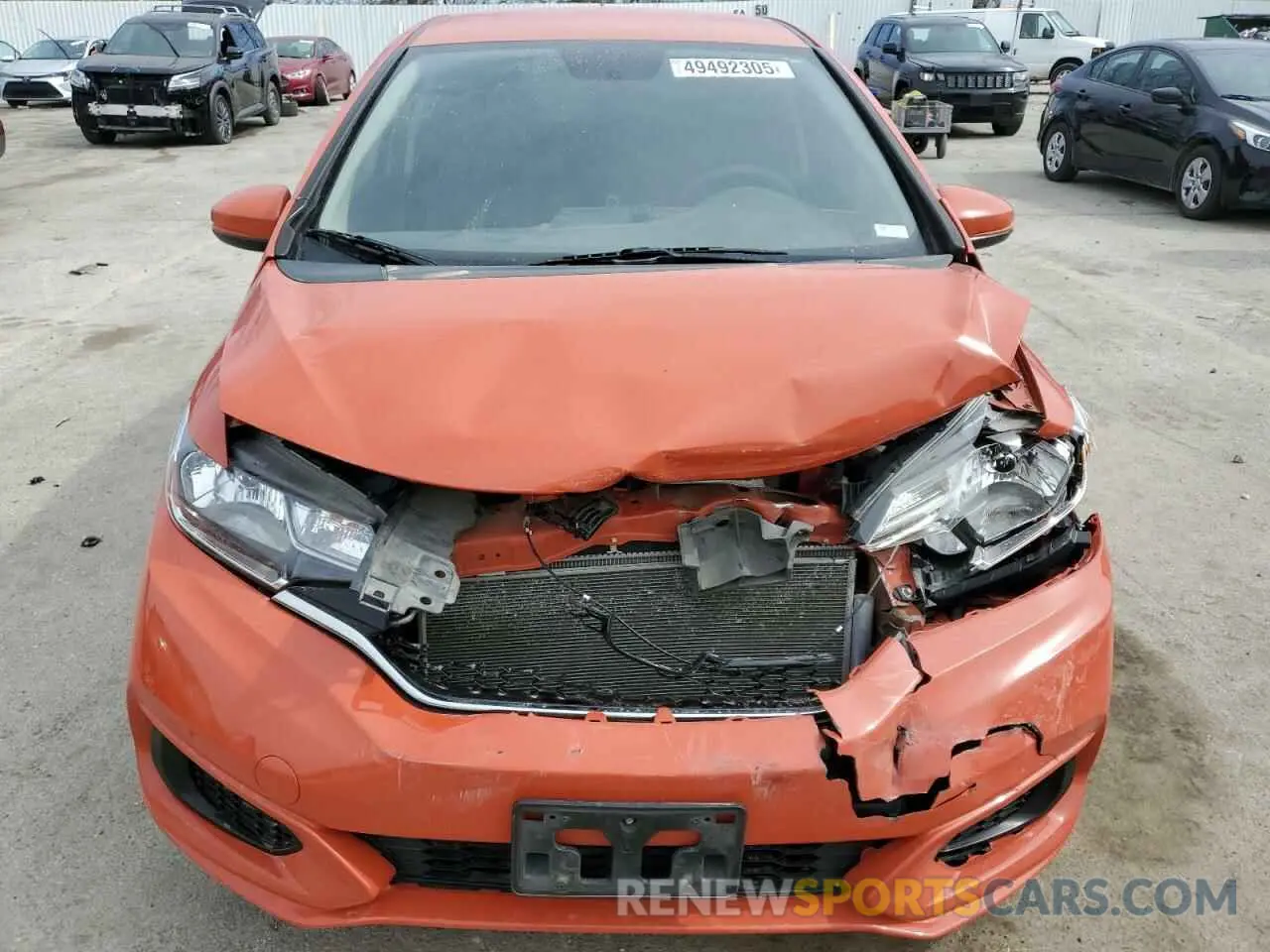 5 Фотография поврежденного автомобиля 3HGGK5H47LM718452 HONDA FIT 2020