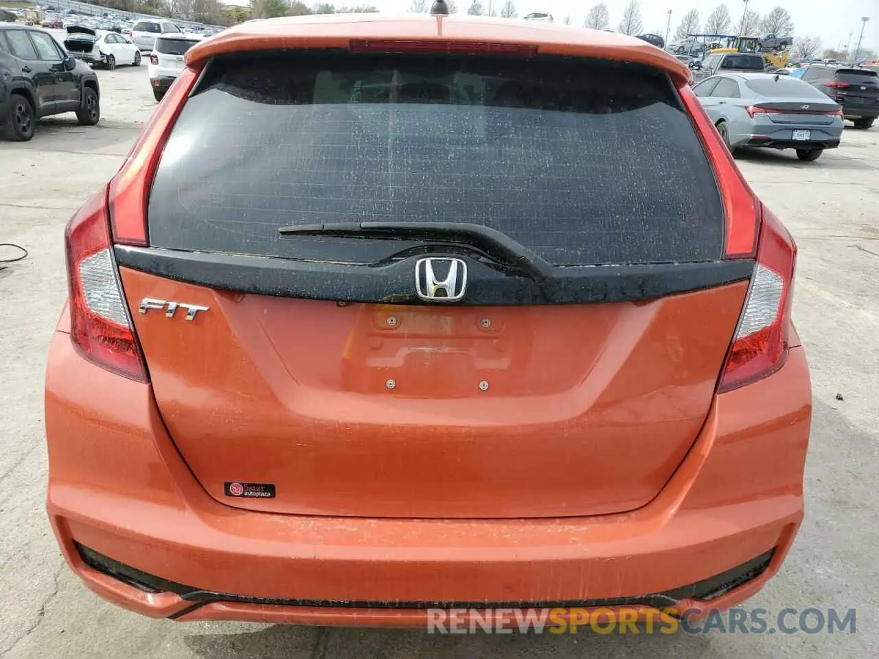 6 Фотография поврежденного автомобиля 3HGGK5H47LM718452 HONDA FIT 2020