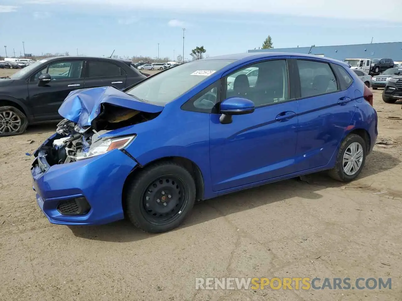1 Фотография поврежденного автомобиля 3HGGK5H4XLM725623 HONDA FIT 2020