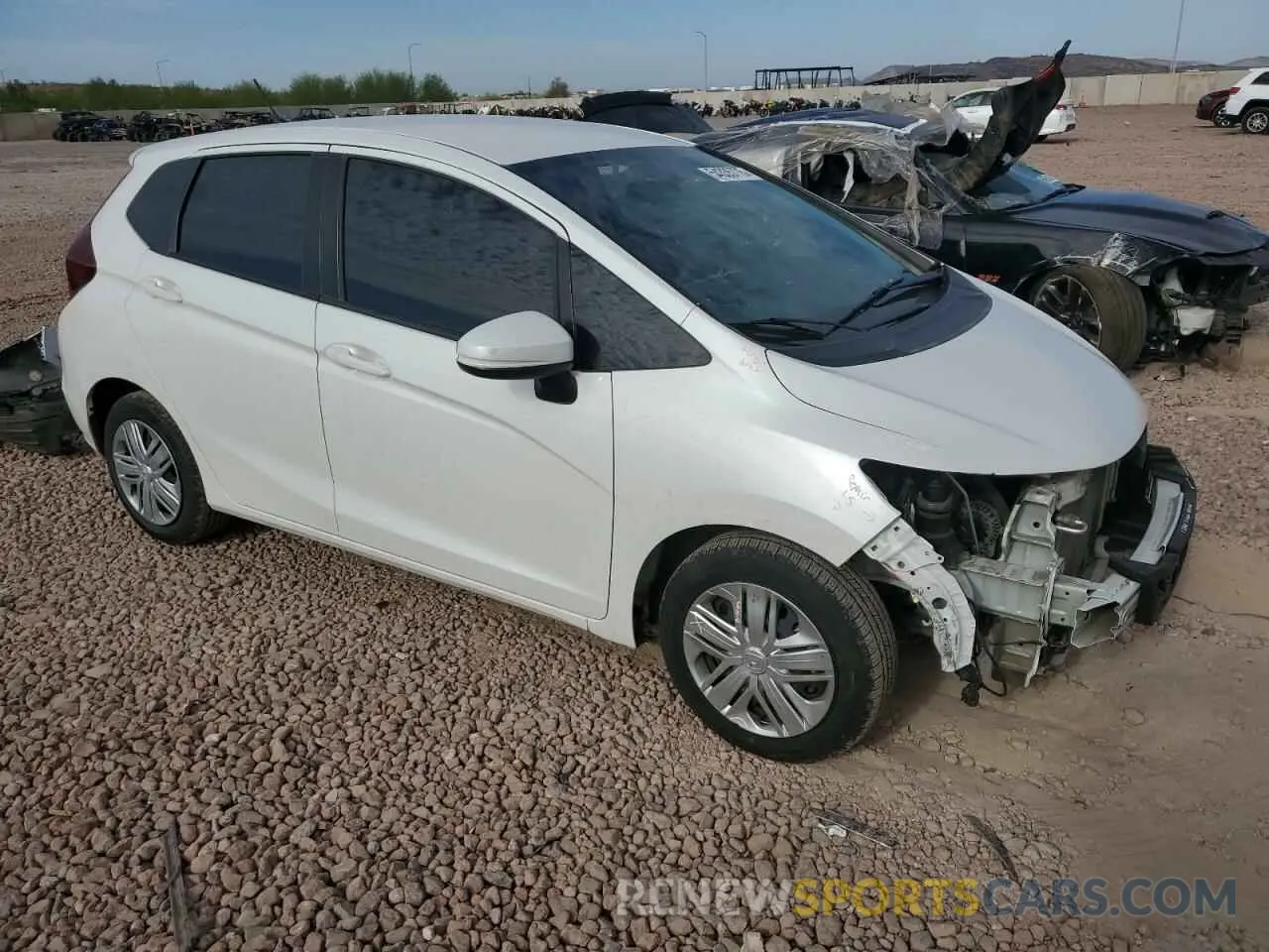 4 Фотография поврежденного автомобиля 3HGGK5H4XLM729333 HONDA FIT 2020